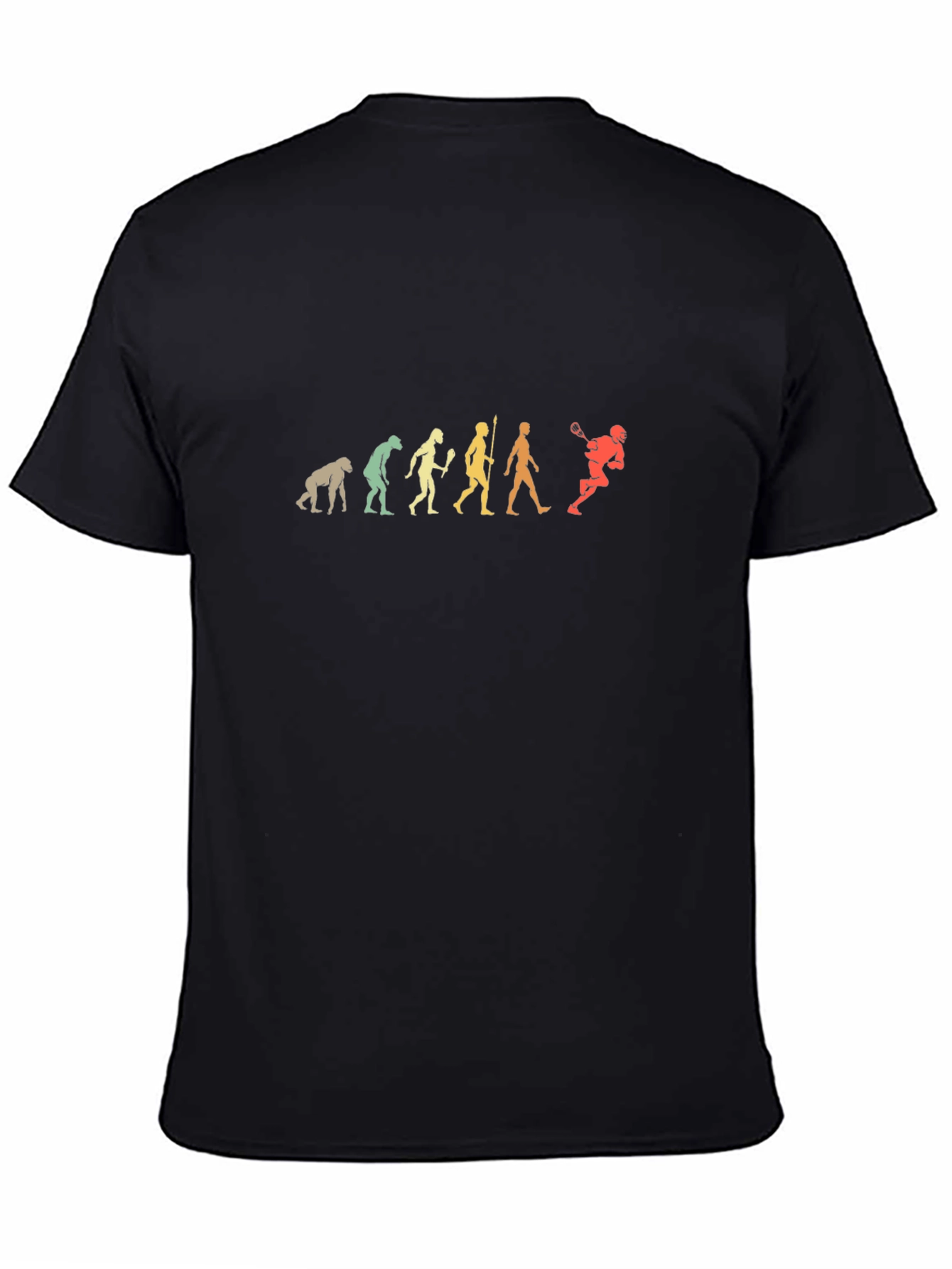 Lacrosse Evolution T-Shirt -  Retro Design