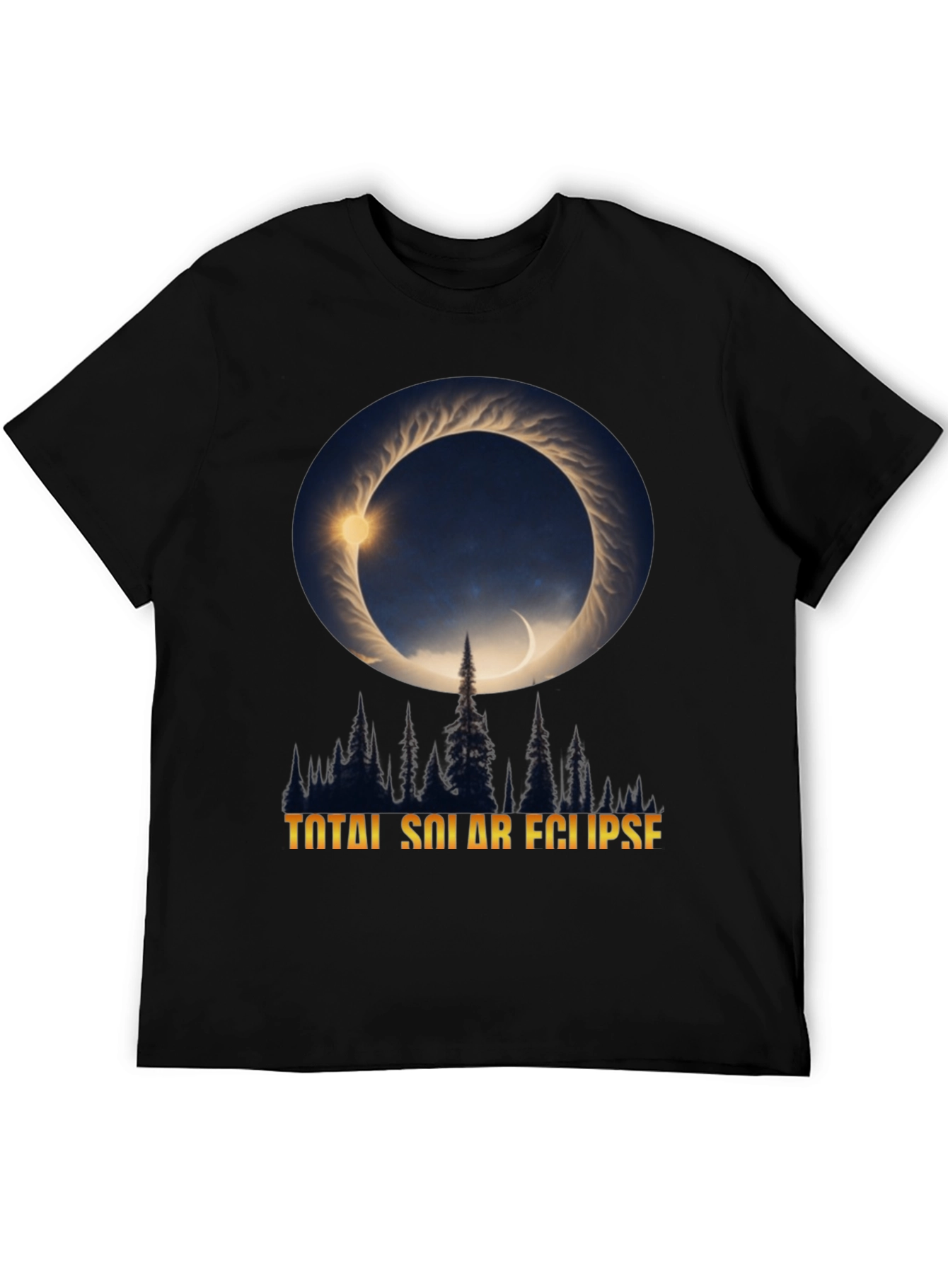 Total Solar Eclipse Graphic T-Shirt