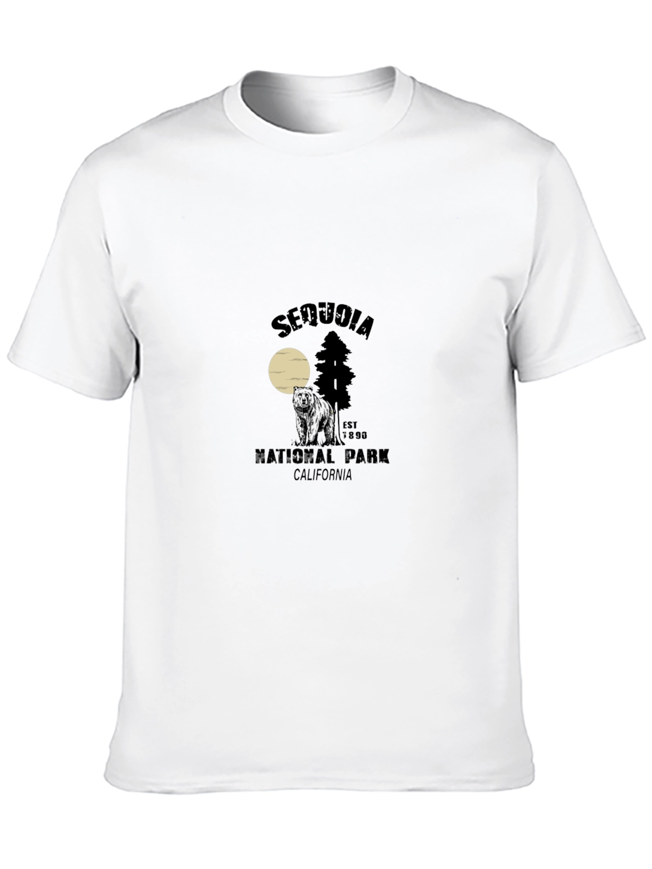 Sequoia National Park Black T-Shirt
