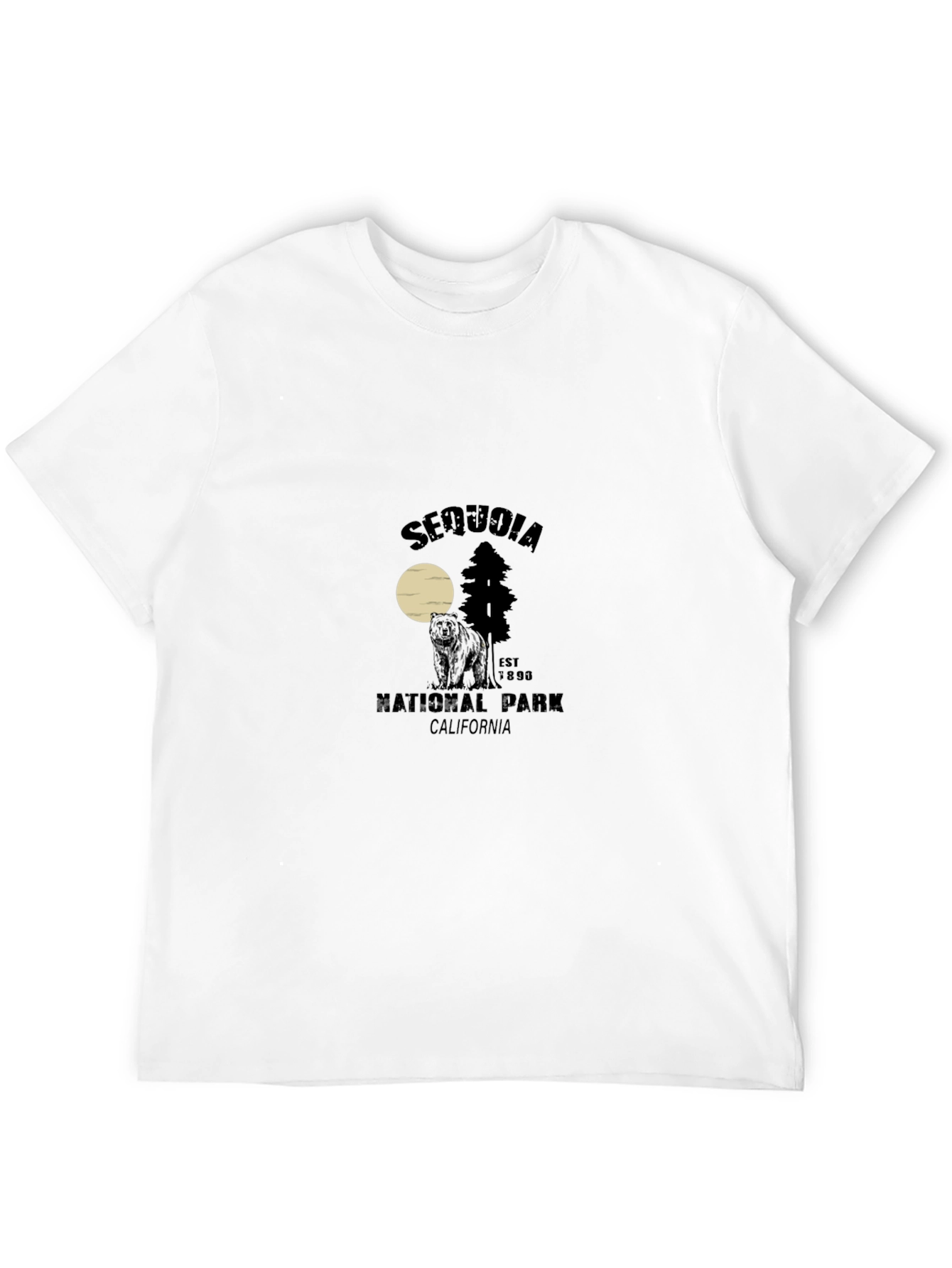 Sequoia National Park Black T-Shirt