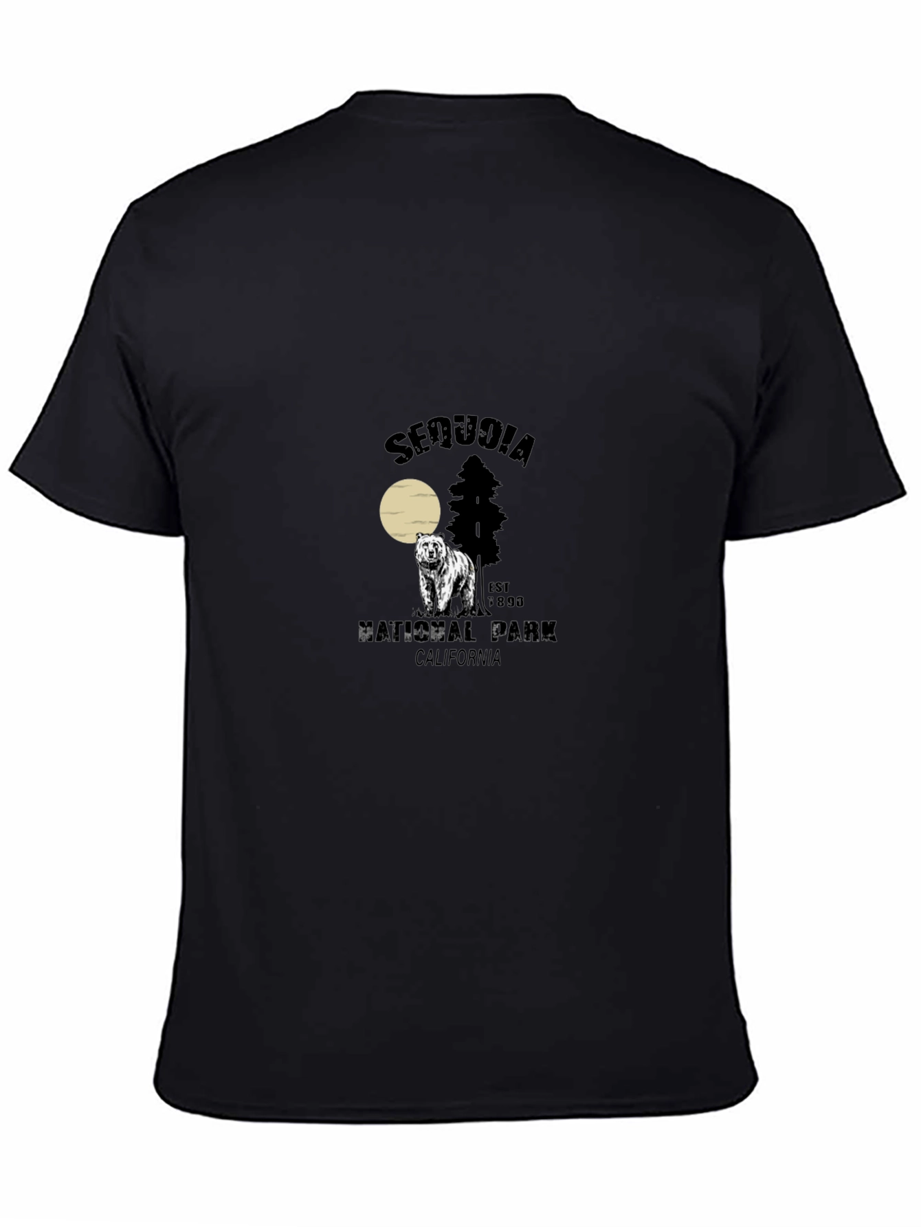 Sequoia National Park Black T-Shirt