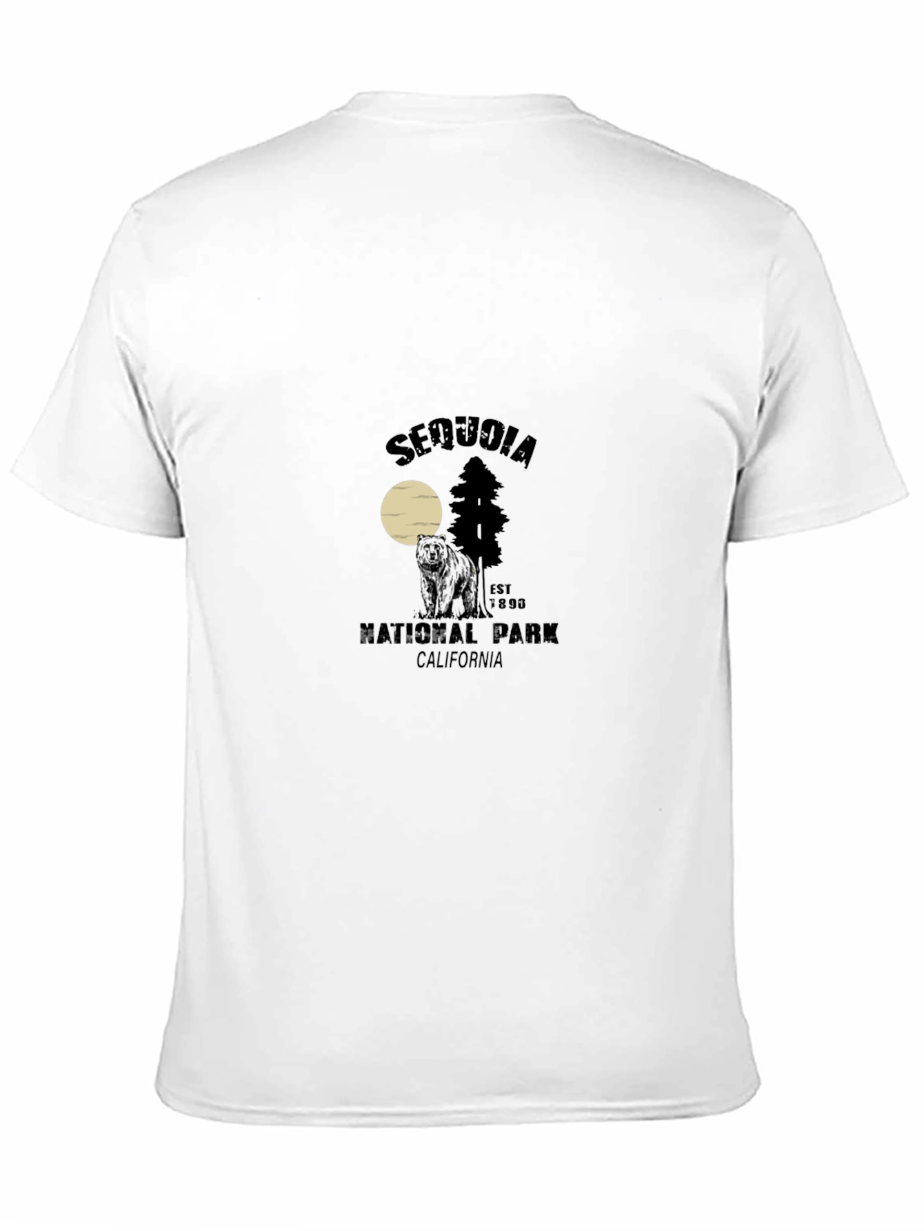 Sequoia National Park Black T-Shirt