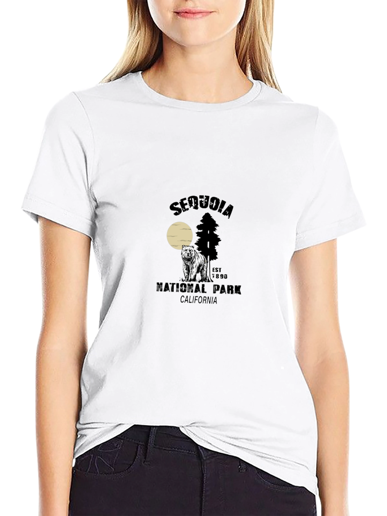 Sequoia National Park Black T-Shirt