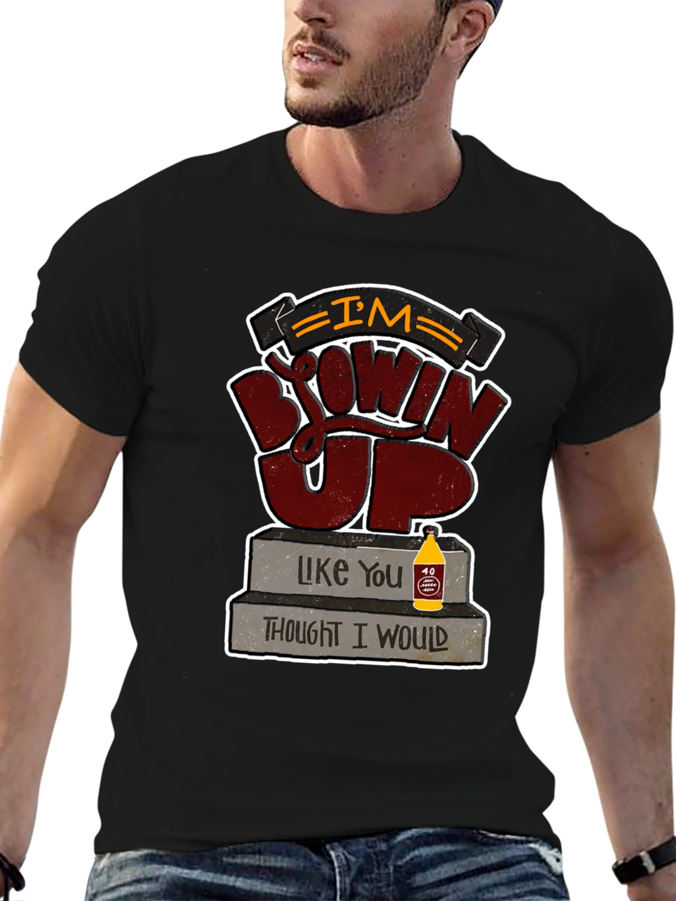 Im Blowin Up Mens Graphic Tee