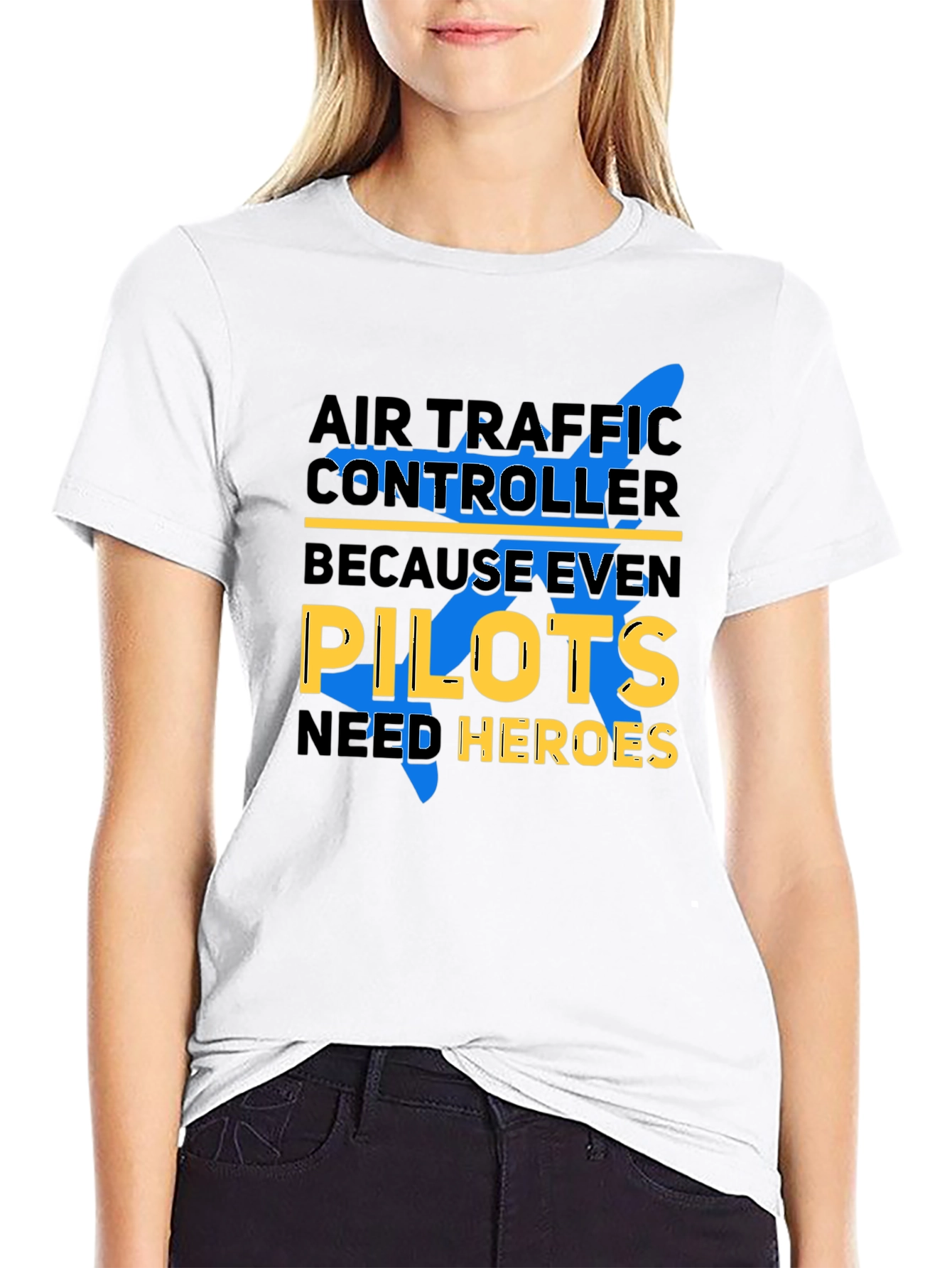 Air Traffic Controller T-Shirt - Pilots Need Heroes Tee
