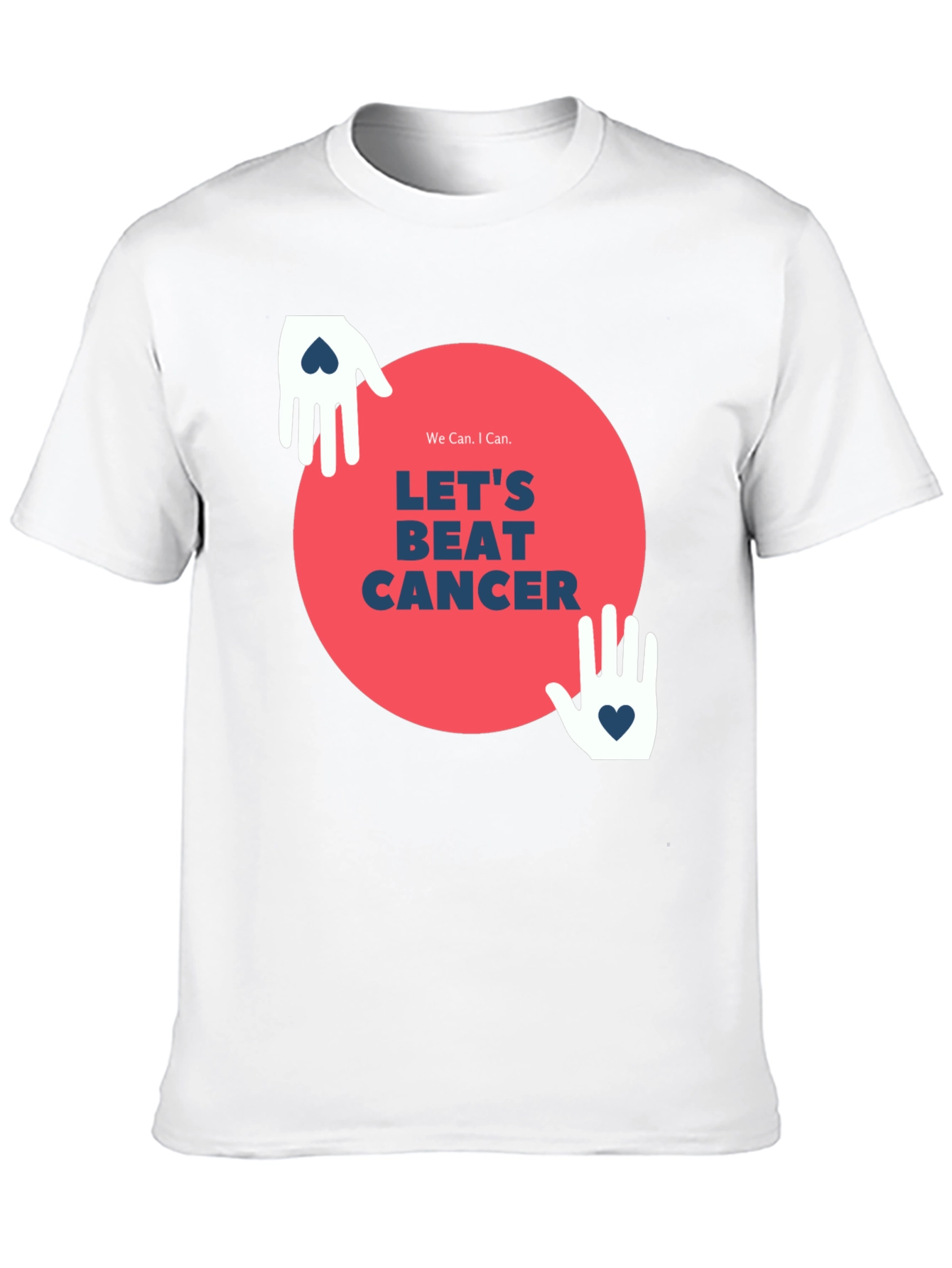 Lets Beat Cancer Graphic Tee