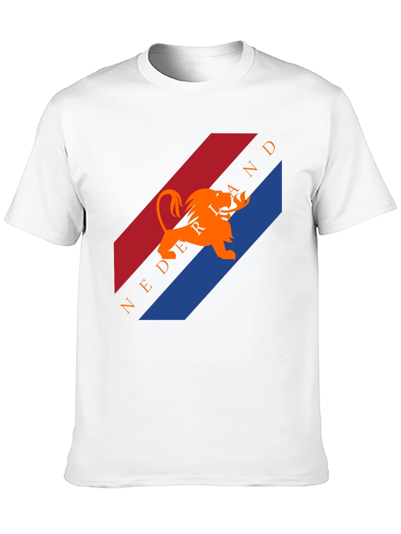 Netherlands Lion Graphic Black T-Shirt