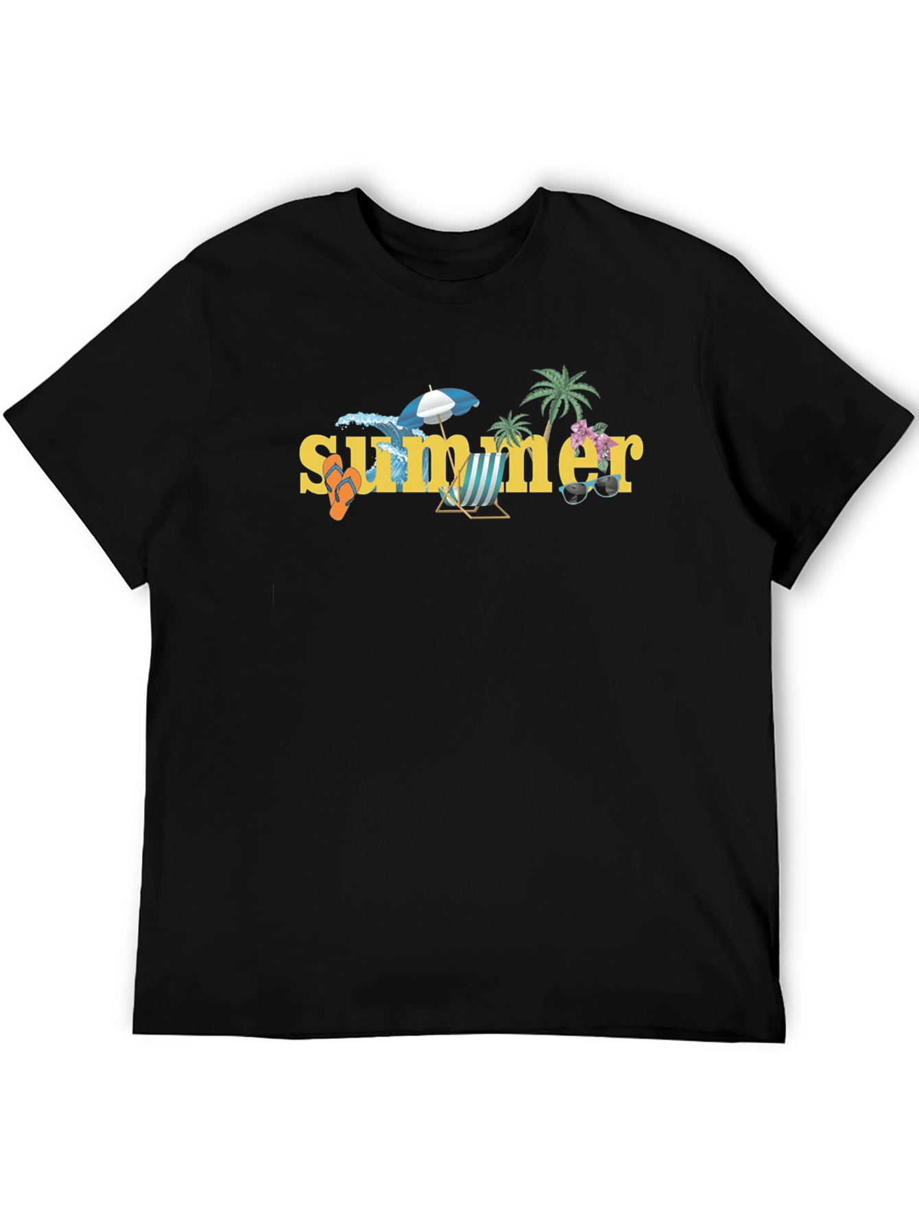 Summer Beach Vibes Graphic T-Shirt
