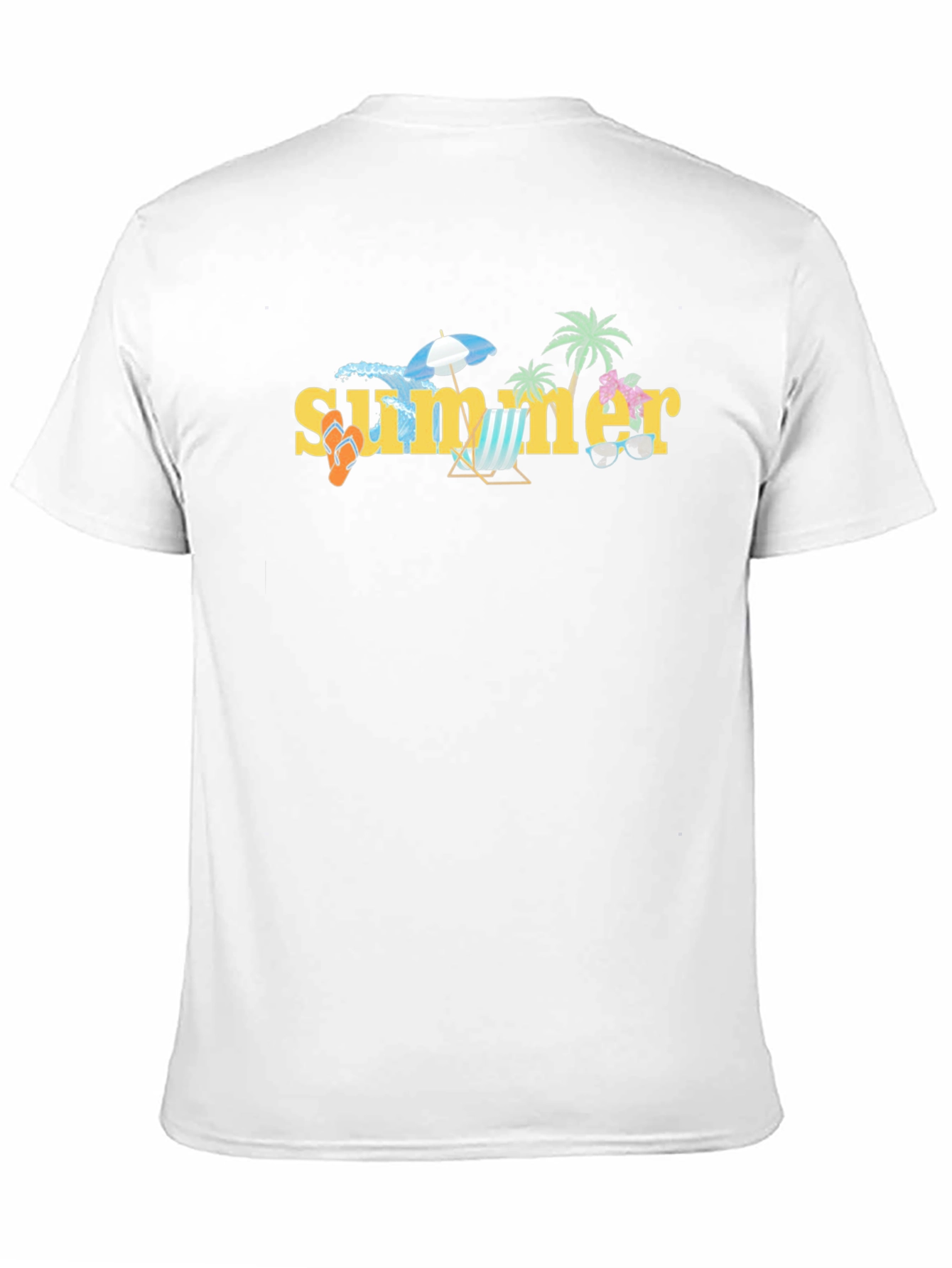 Summer Beach Vibes Graphic T-Shirt