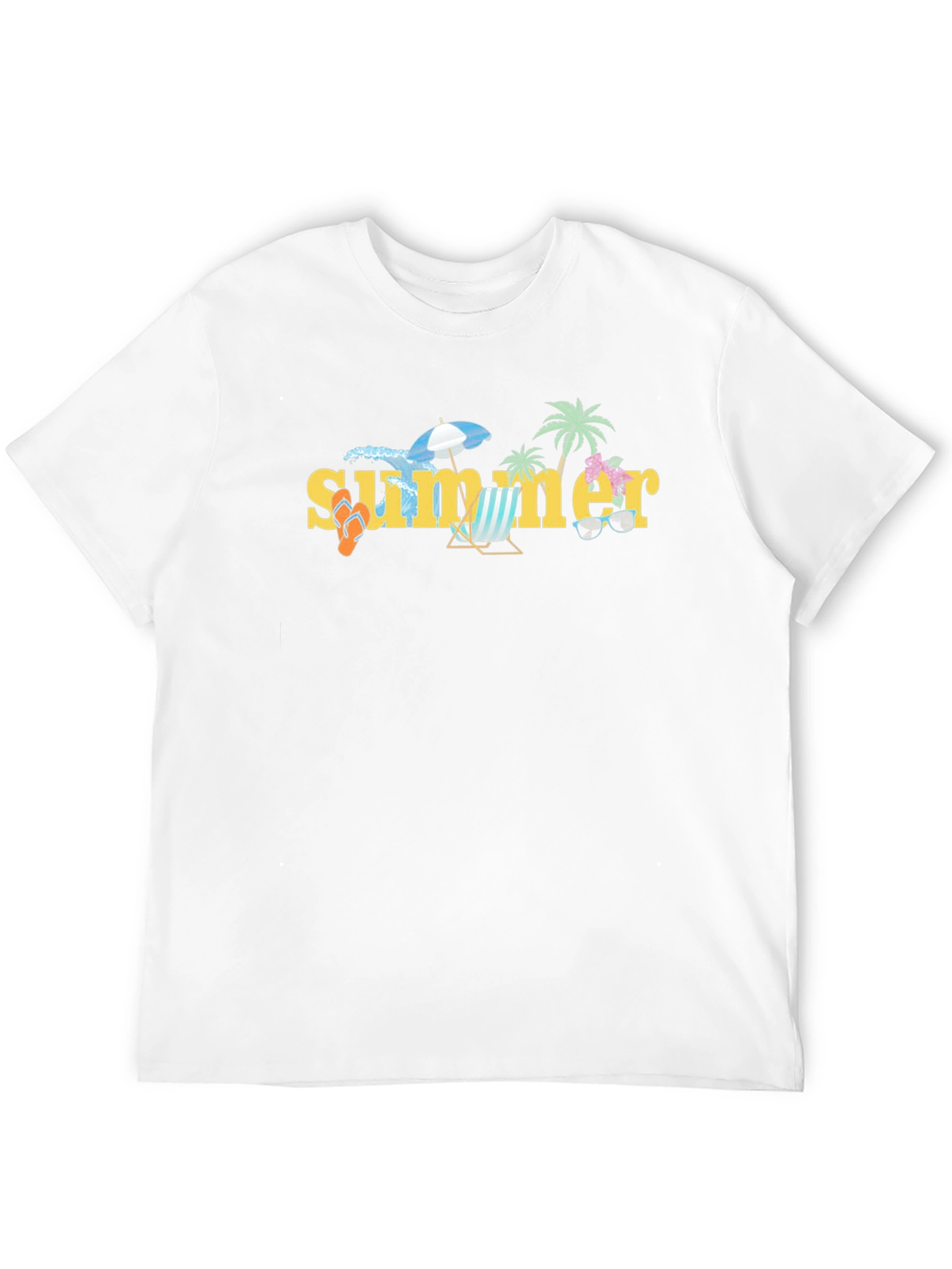 Summer Beach Vibes Graphic T-Shirt