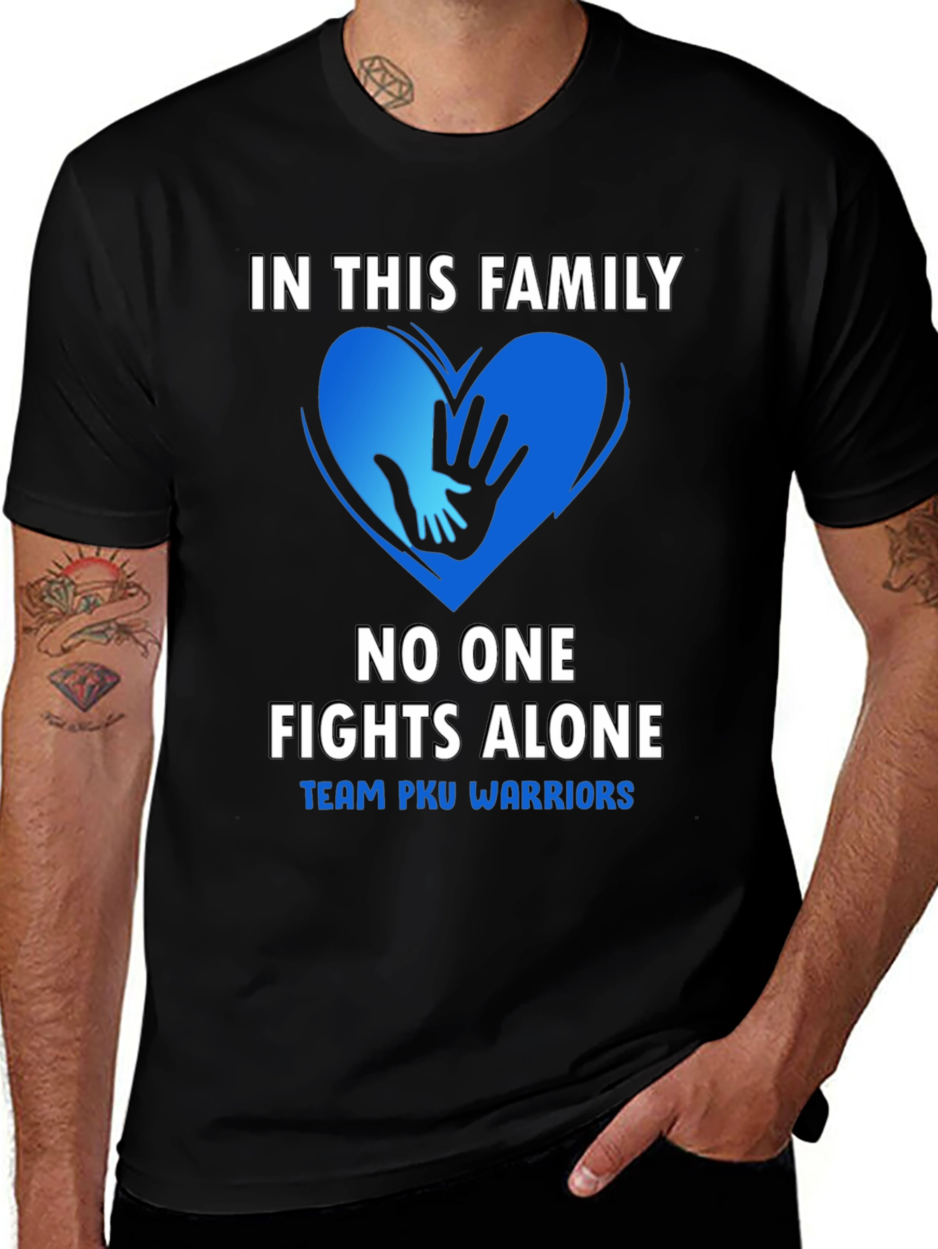 In This Family No One Fights Alone T-Shirt