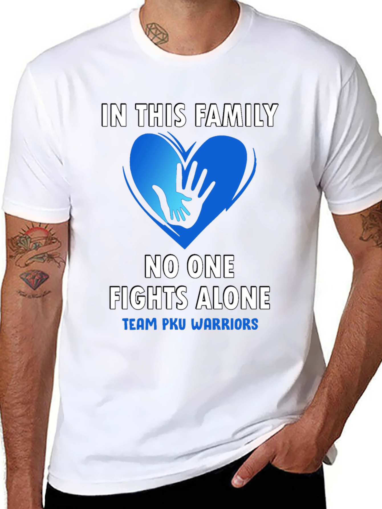In This Family No One Fights Alone T-Shirt