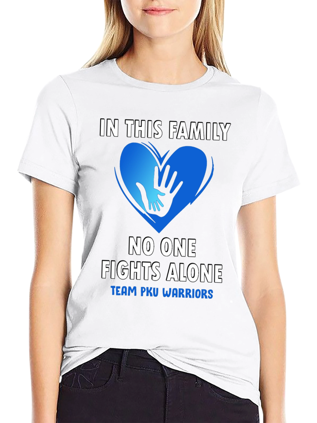 In This Family No One Fights Alone T-Shirt