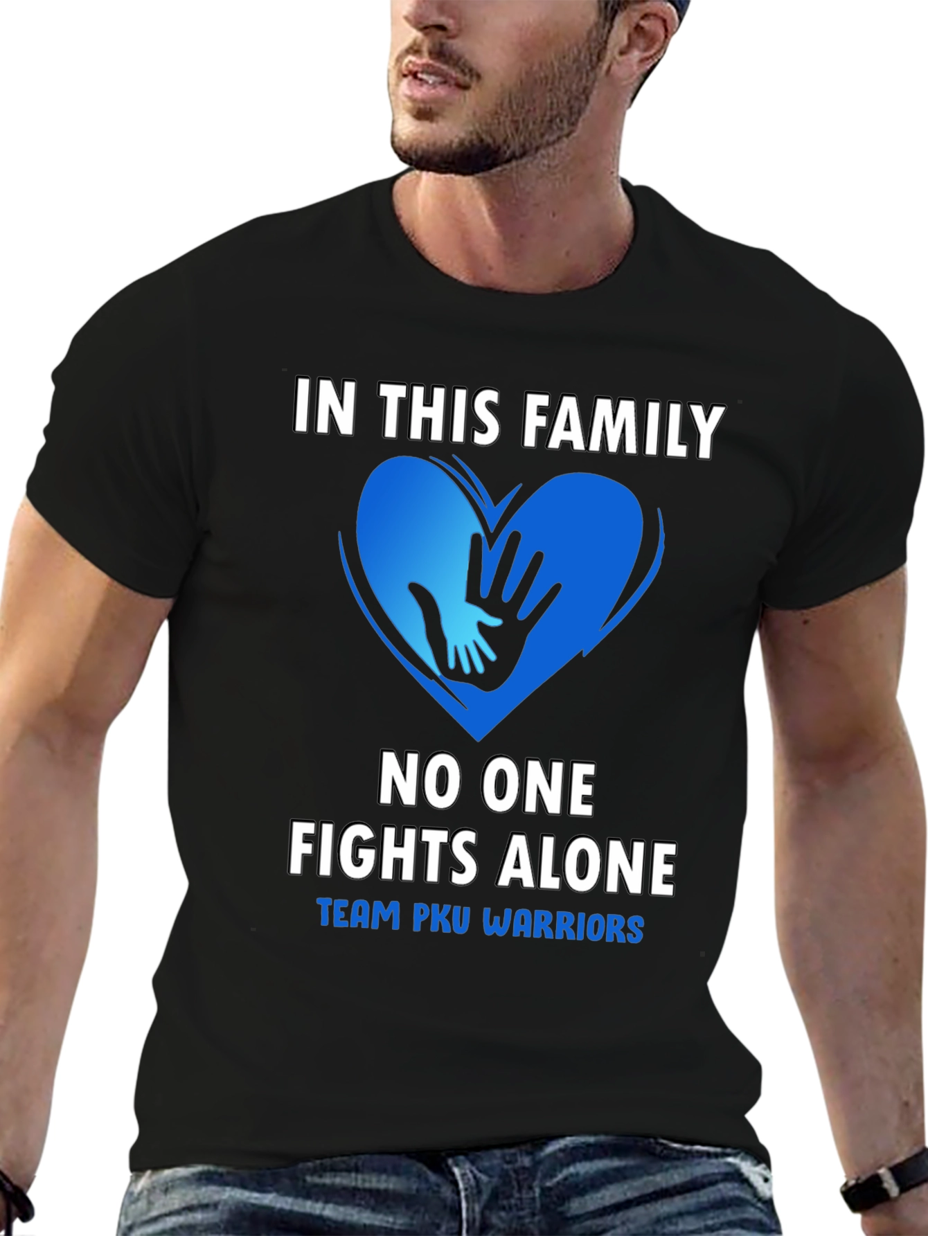 In This Family No One Fights Alone T-Shirt