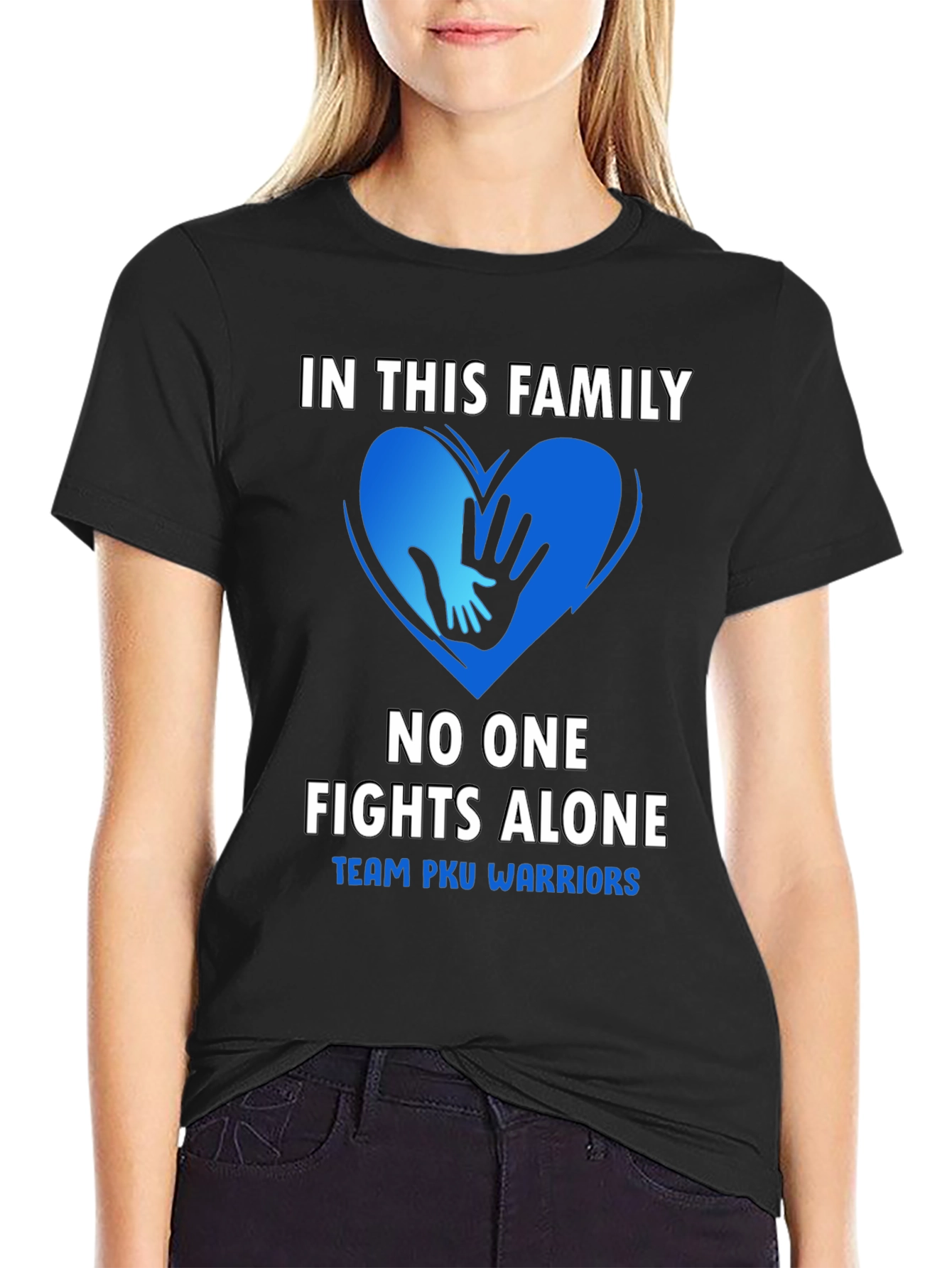 In This Family No One Fights Alone T-Shirt
