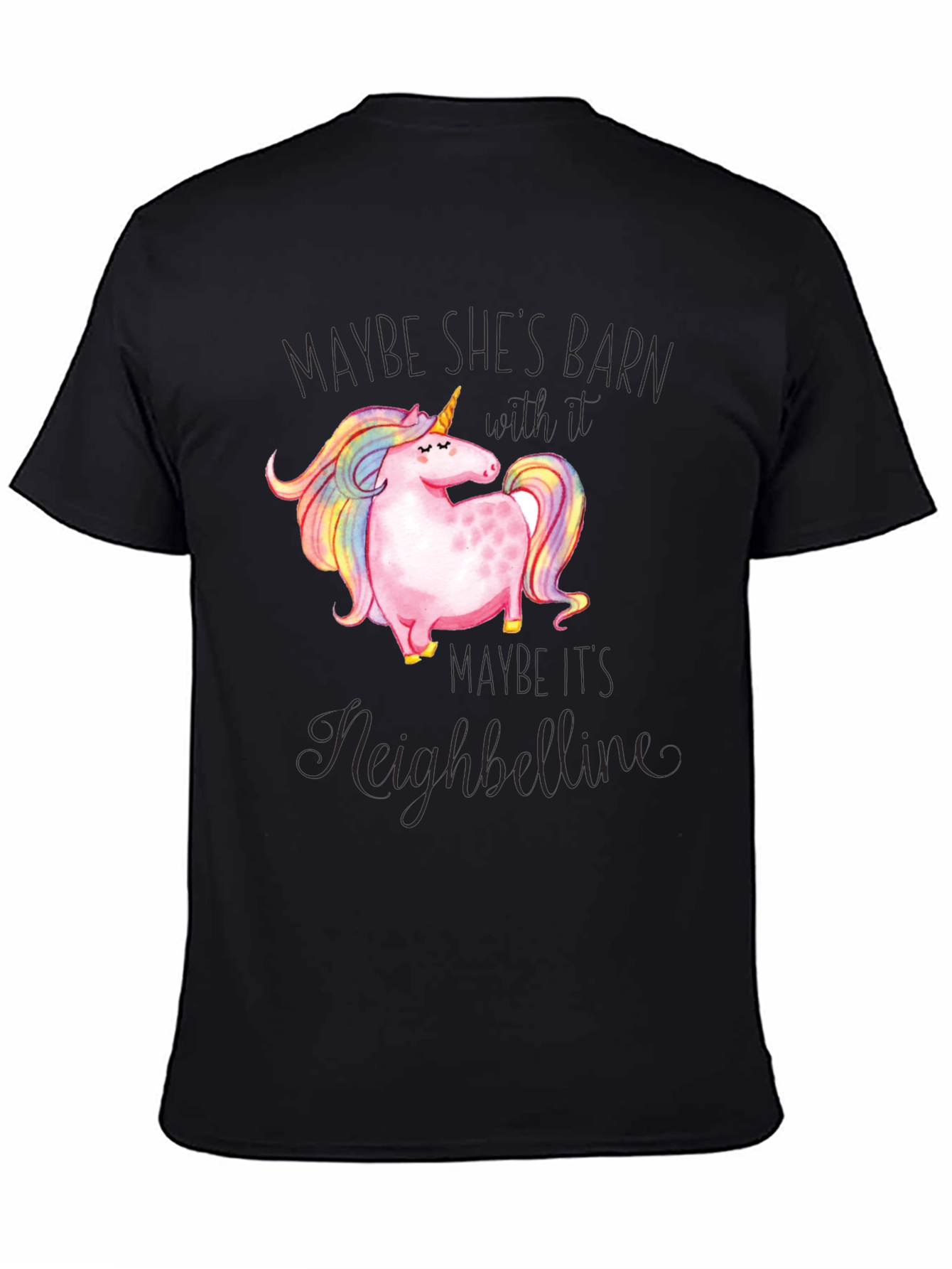 Unicorn Neighbelline Graphic T-Shirt