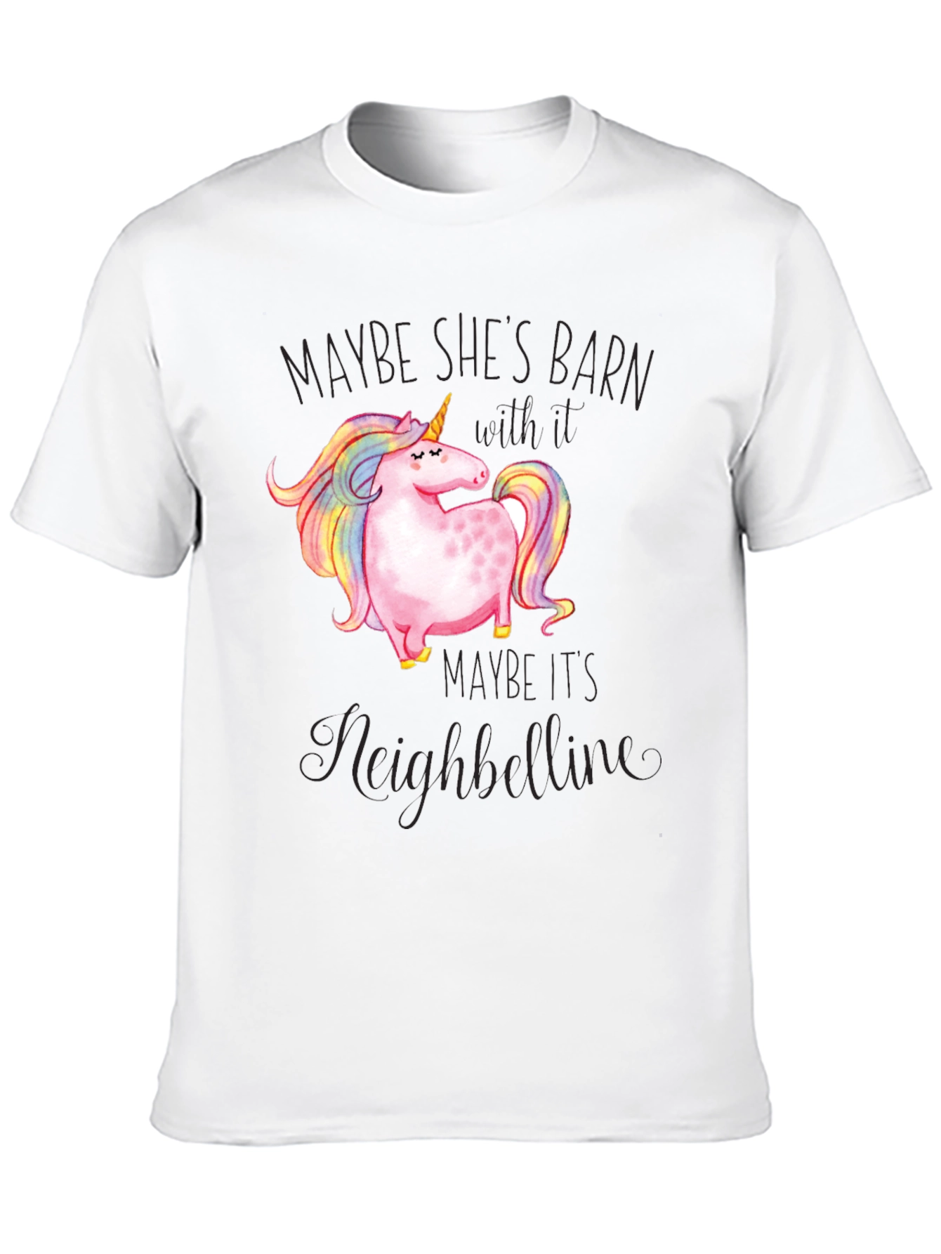 Unicorn Neighbelline Graphic T-Shirt