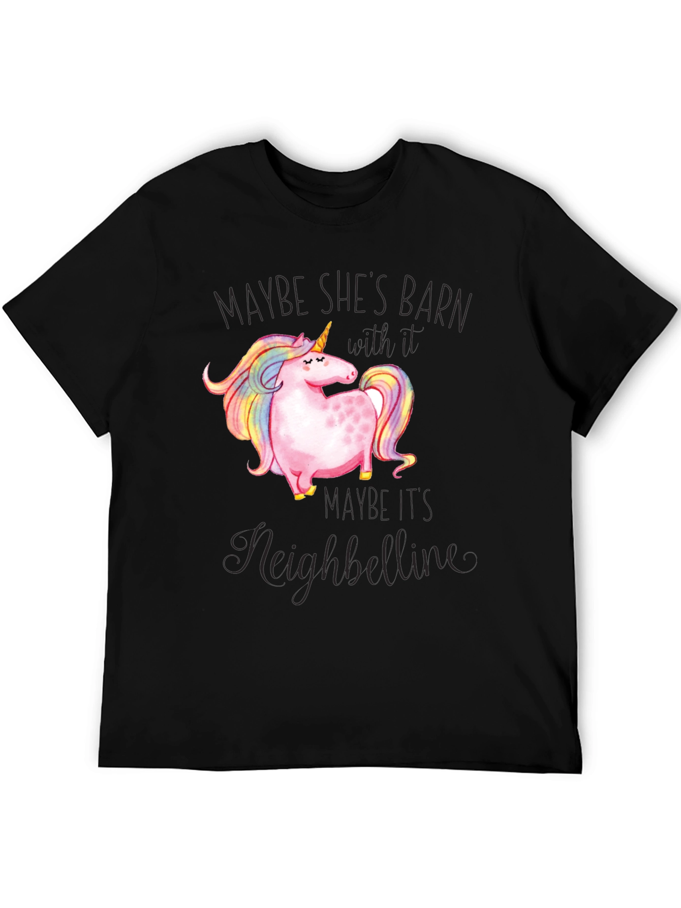 Unicorn Neighbelline Graphic T-Shirt