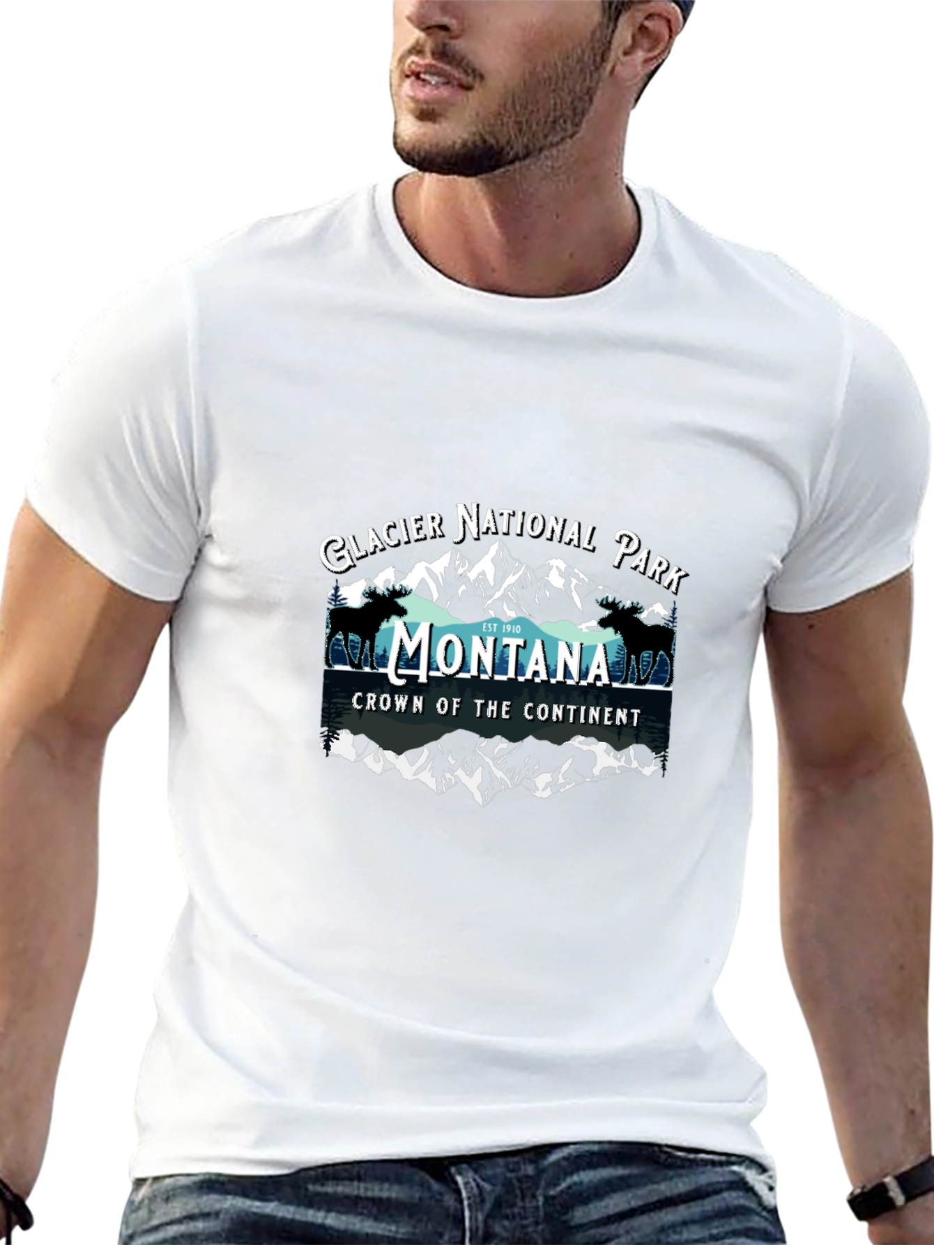 Glacier National Park Montana T-Shirt