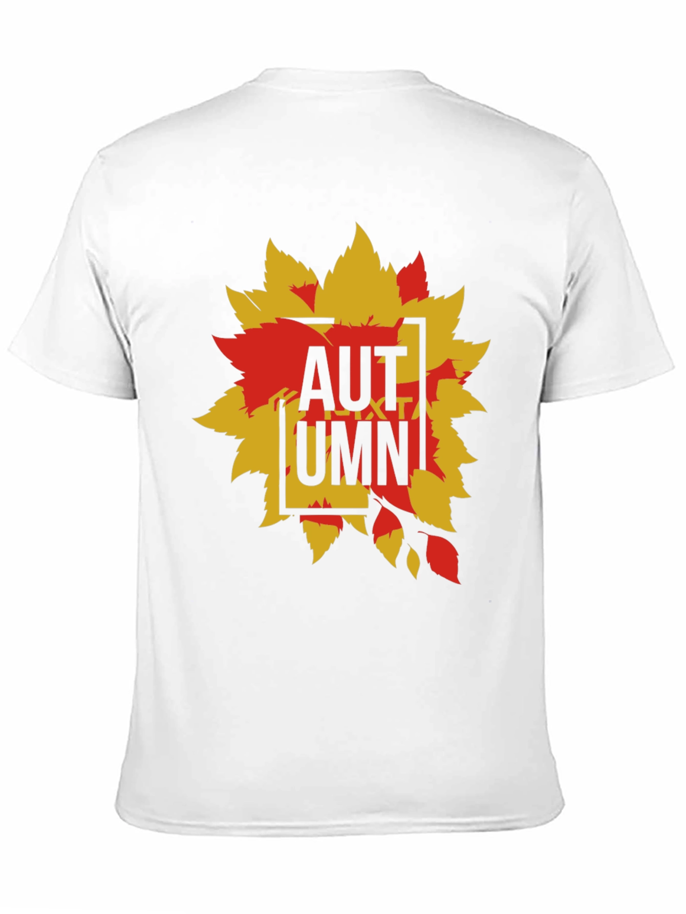 Autumn Leaf Graphic Tee - Stylish Fall Season Shirt