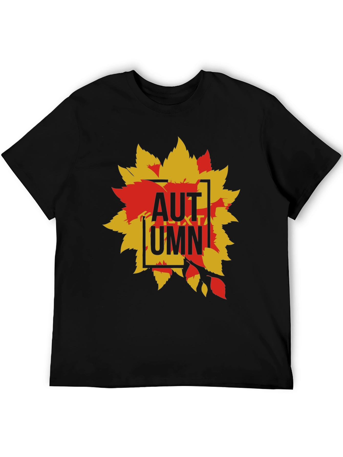 Autumn Leaf Graphic Tee - Stylish Fall Season Shirt