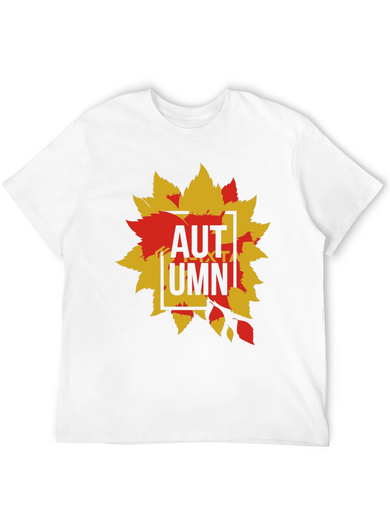 Autumn Leaf Graphic Tee - Stylish Fall Season Shirt