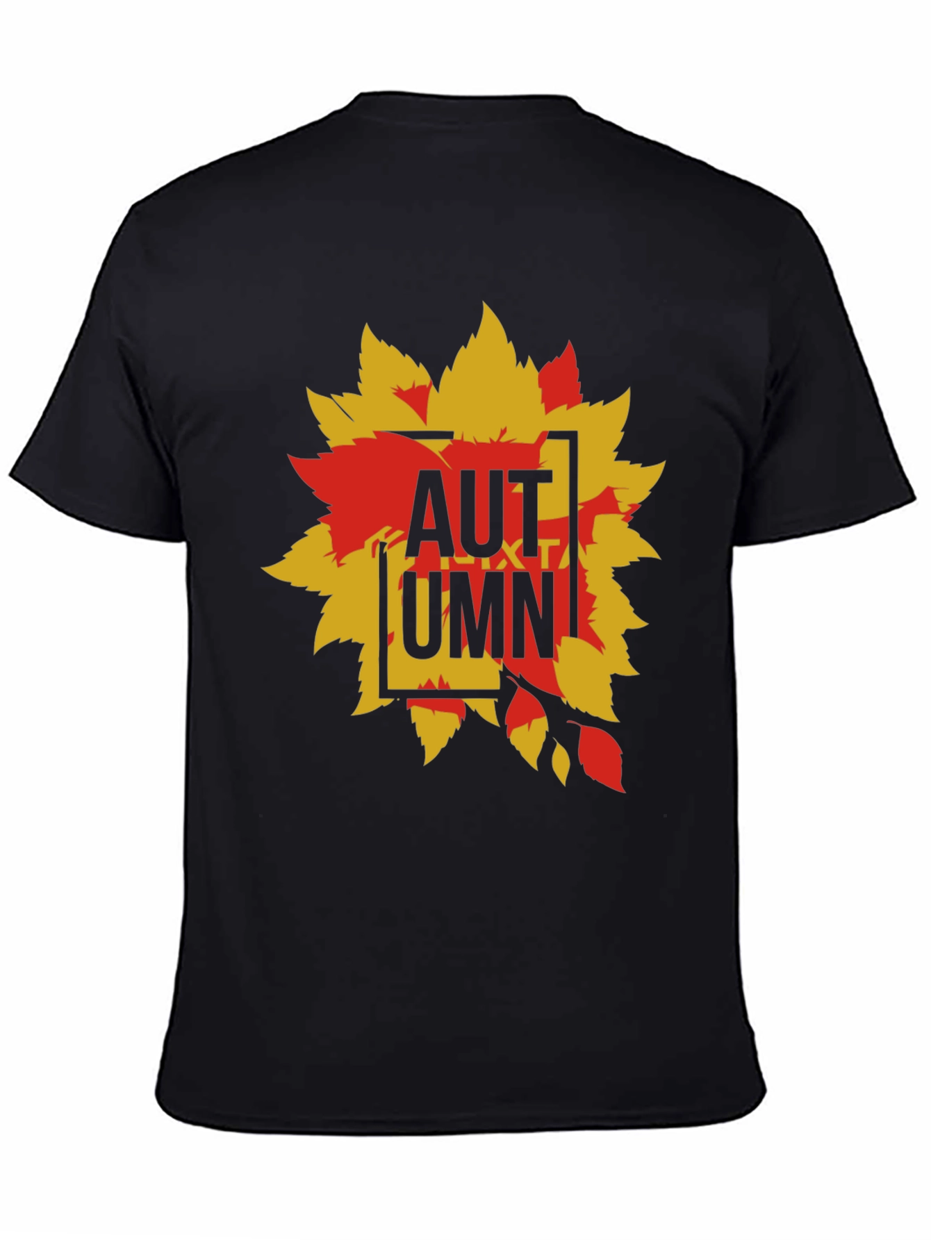 Autumn Leaf Graphic Tee - Stylish Fall Season Shirt