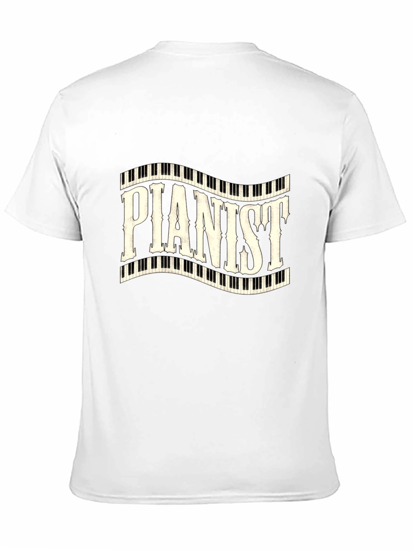 Pianist Keyboard T-Shirt - Music Lover Gift