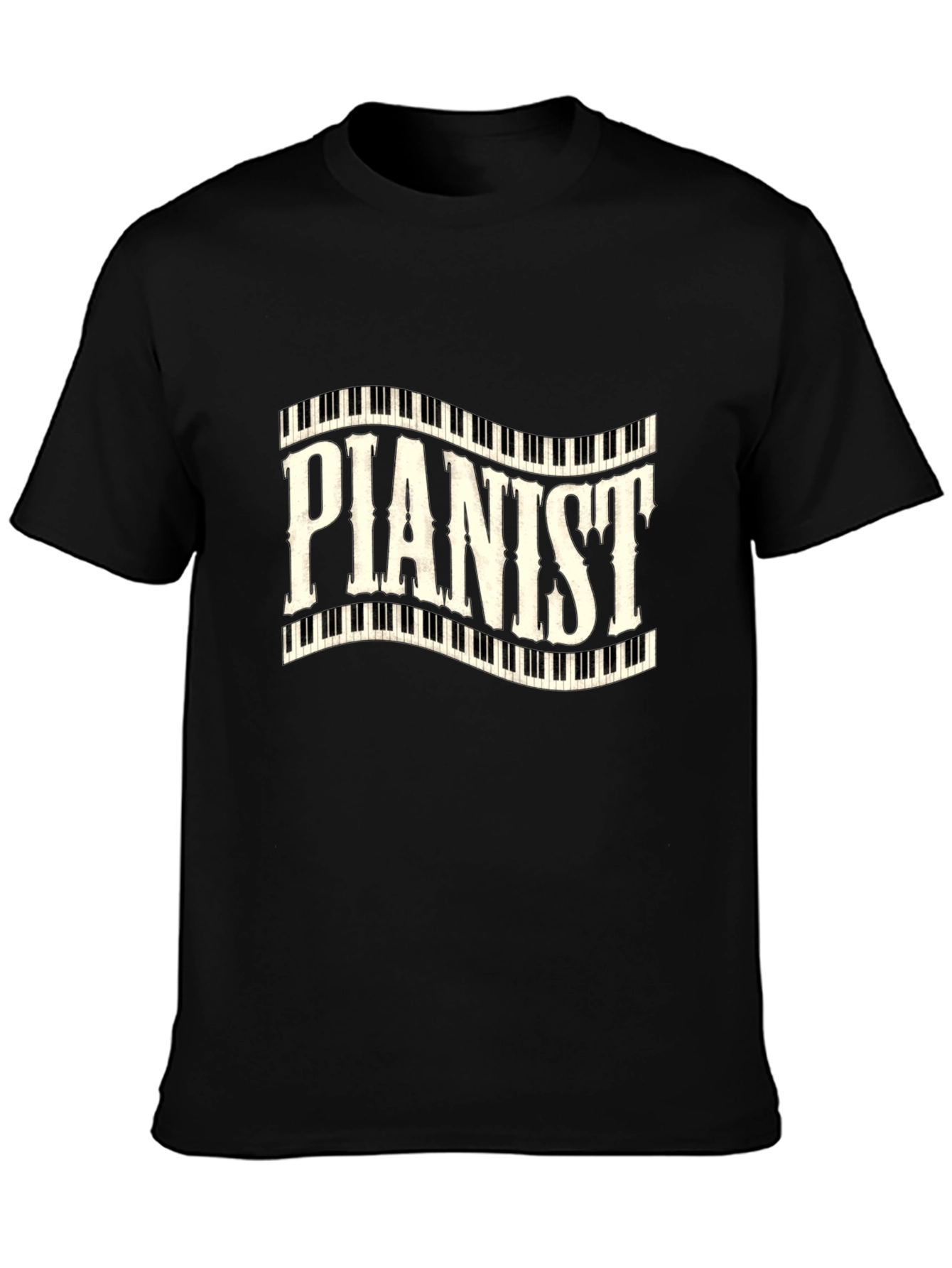 Pianist Keyboard T-Shirt - Music Lover Gift