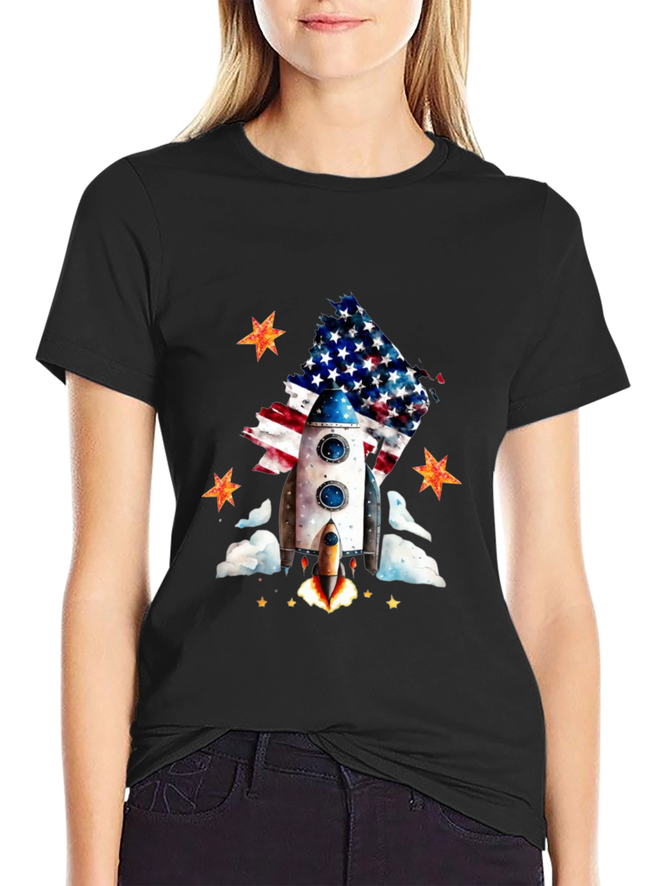 Patriotic Rocket T-Shirt