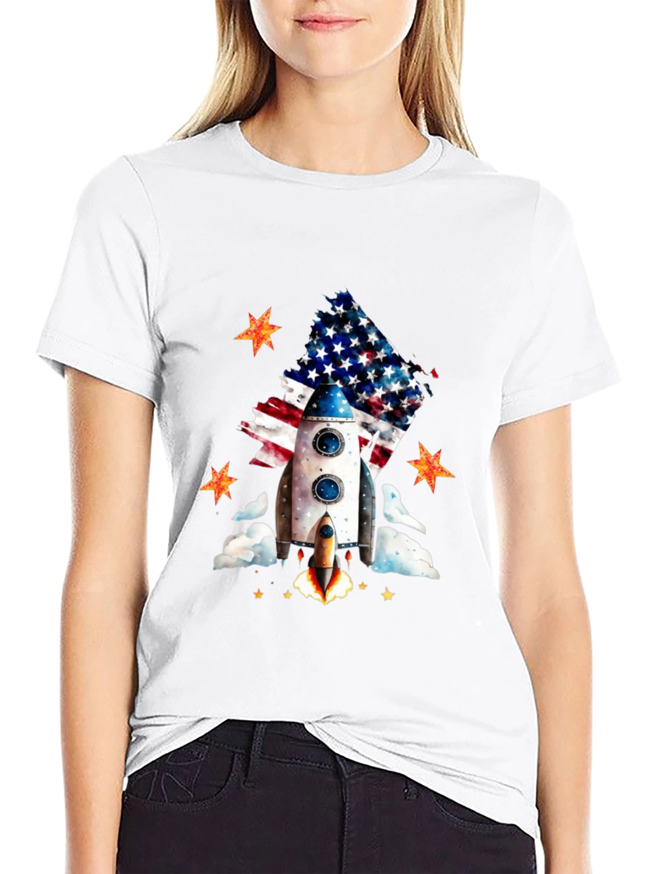 Patriotic Rocket T-Shirt