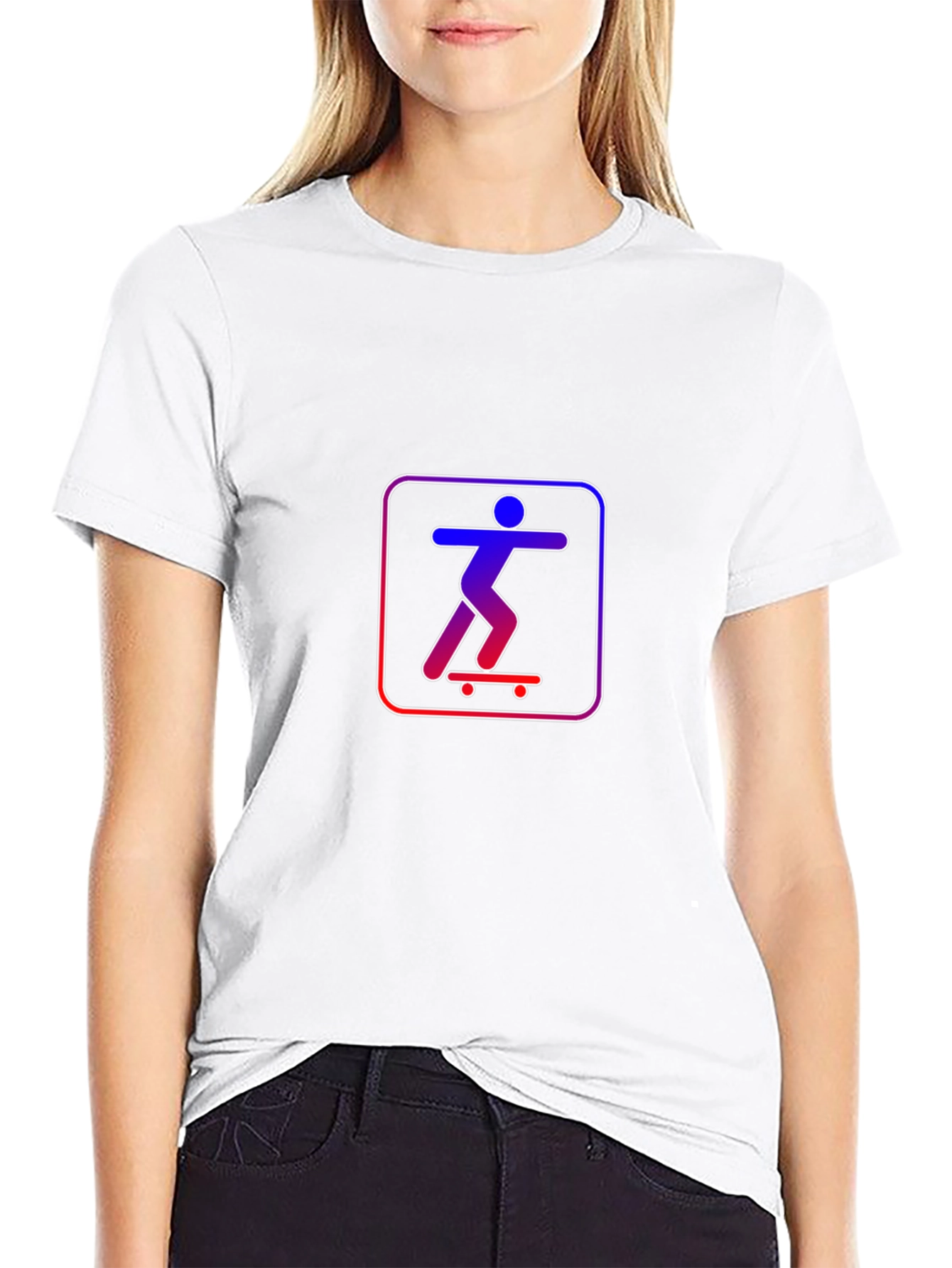 Skateboarding Graphic T-Shirt - Cool Casual Tee