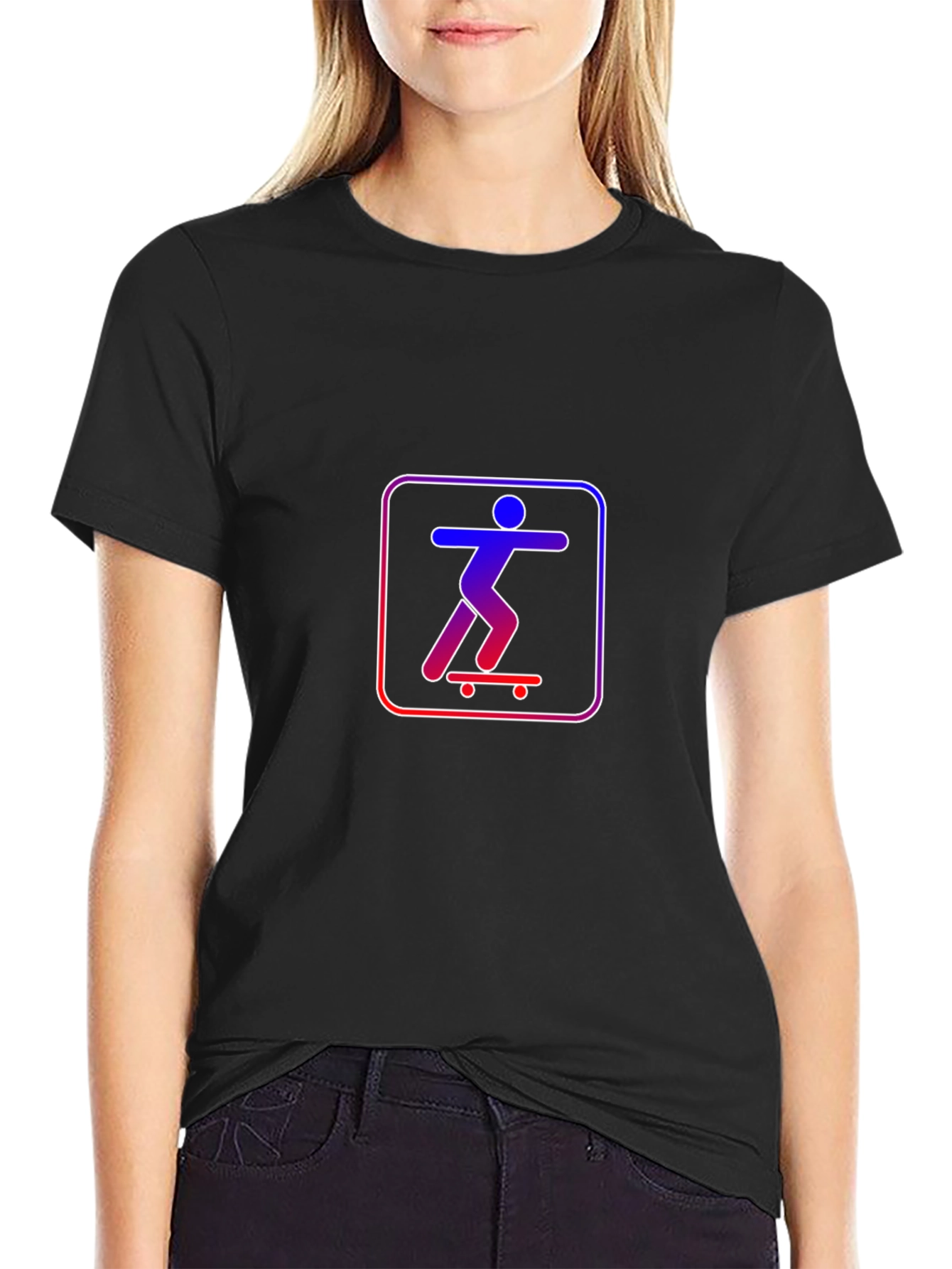 Skateboarding Graphic T-Shirt - Cool Casual Tee