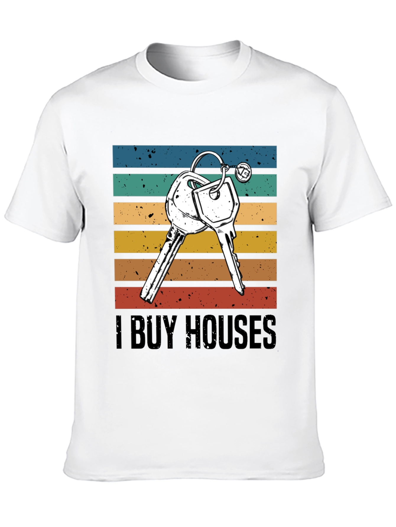 I Buy Houses T-Shirt - Retro Style