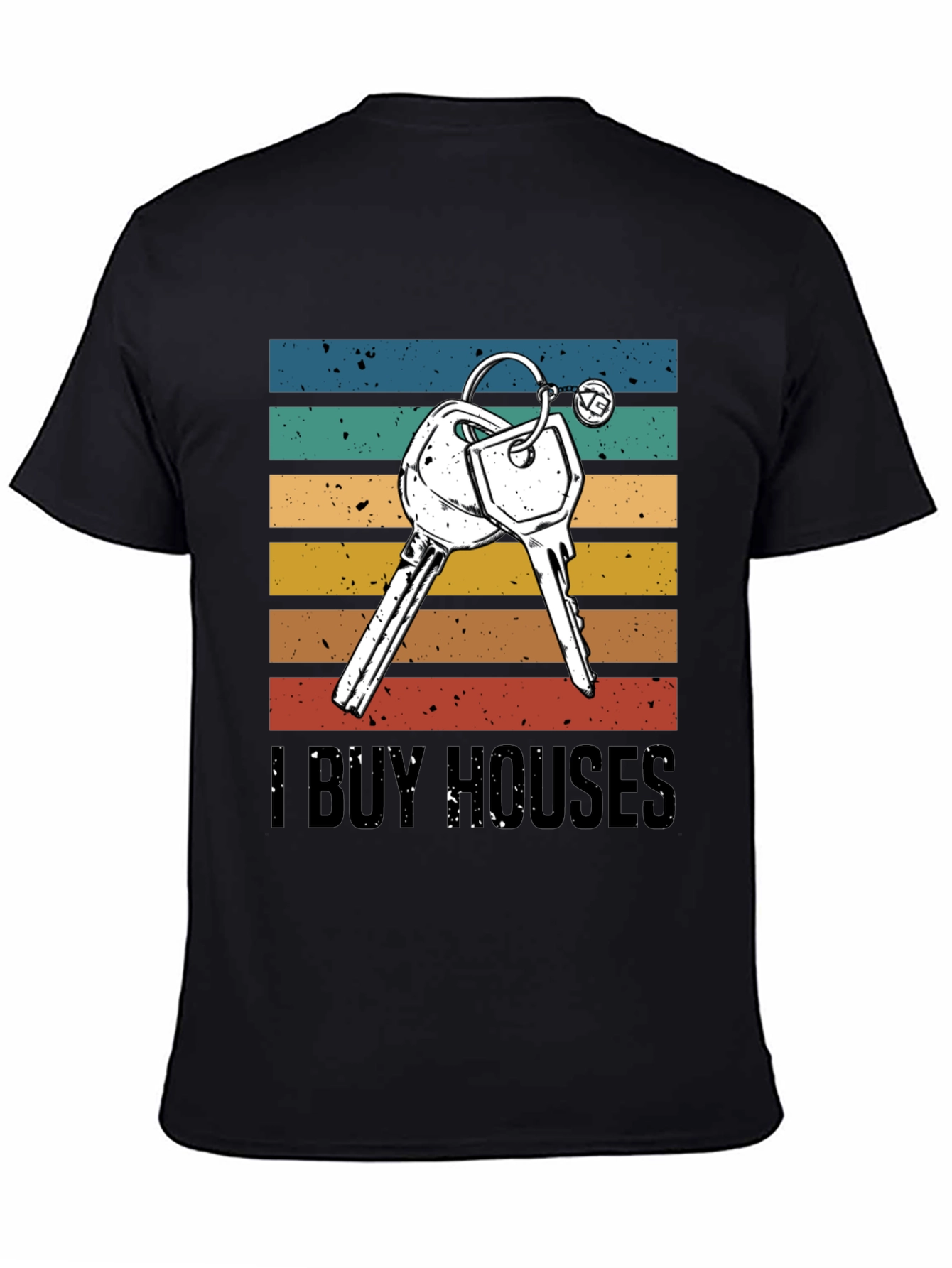 I Buy Houses T-Shirt - Retro Style