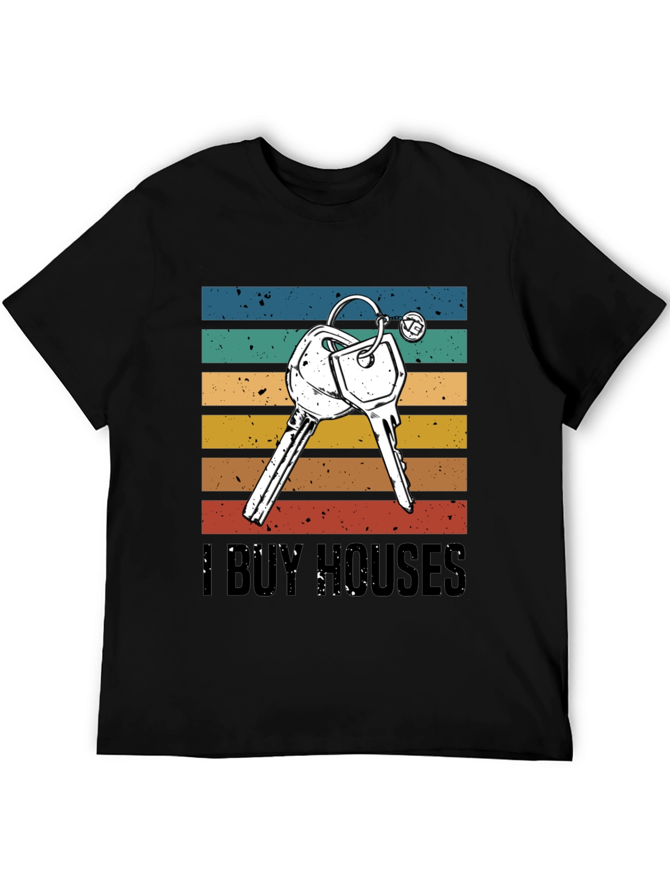 I Buy Houses T-Shirt - Retro Style