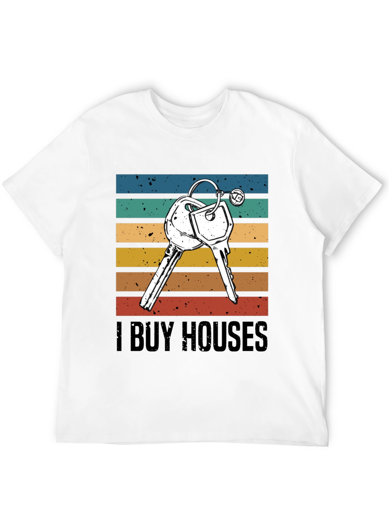 I Buy Houses T-Shirt - Retro Style