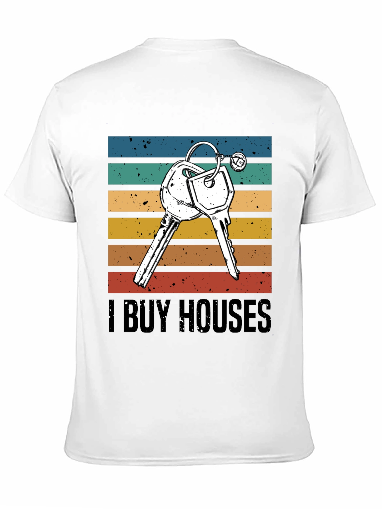 I Buy Houses T-Shirt - Retro Style