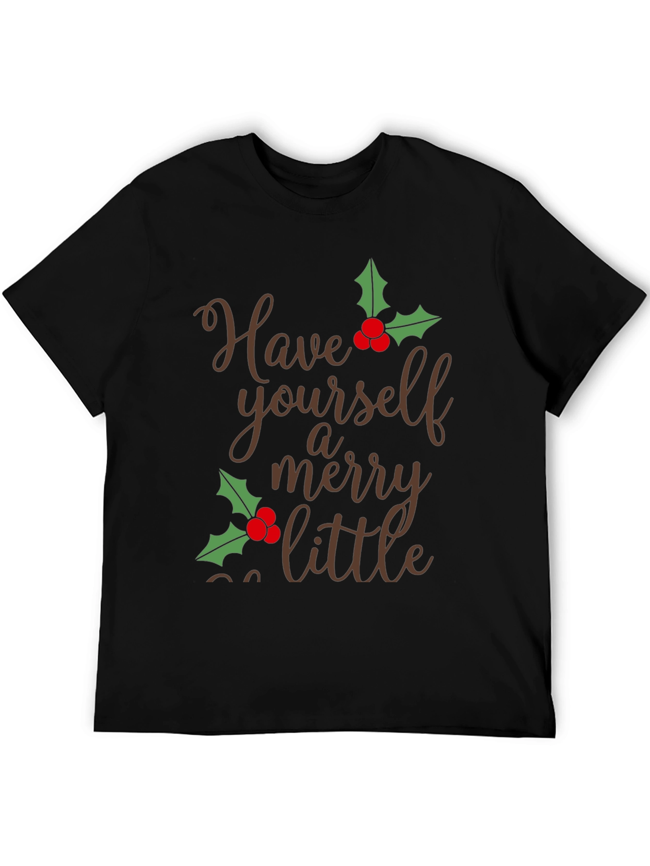 Festive Holiday T-Shirt: Merry Little Christmas