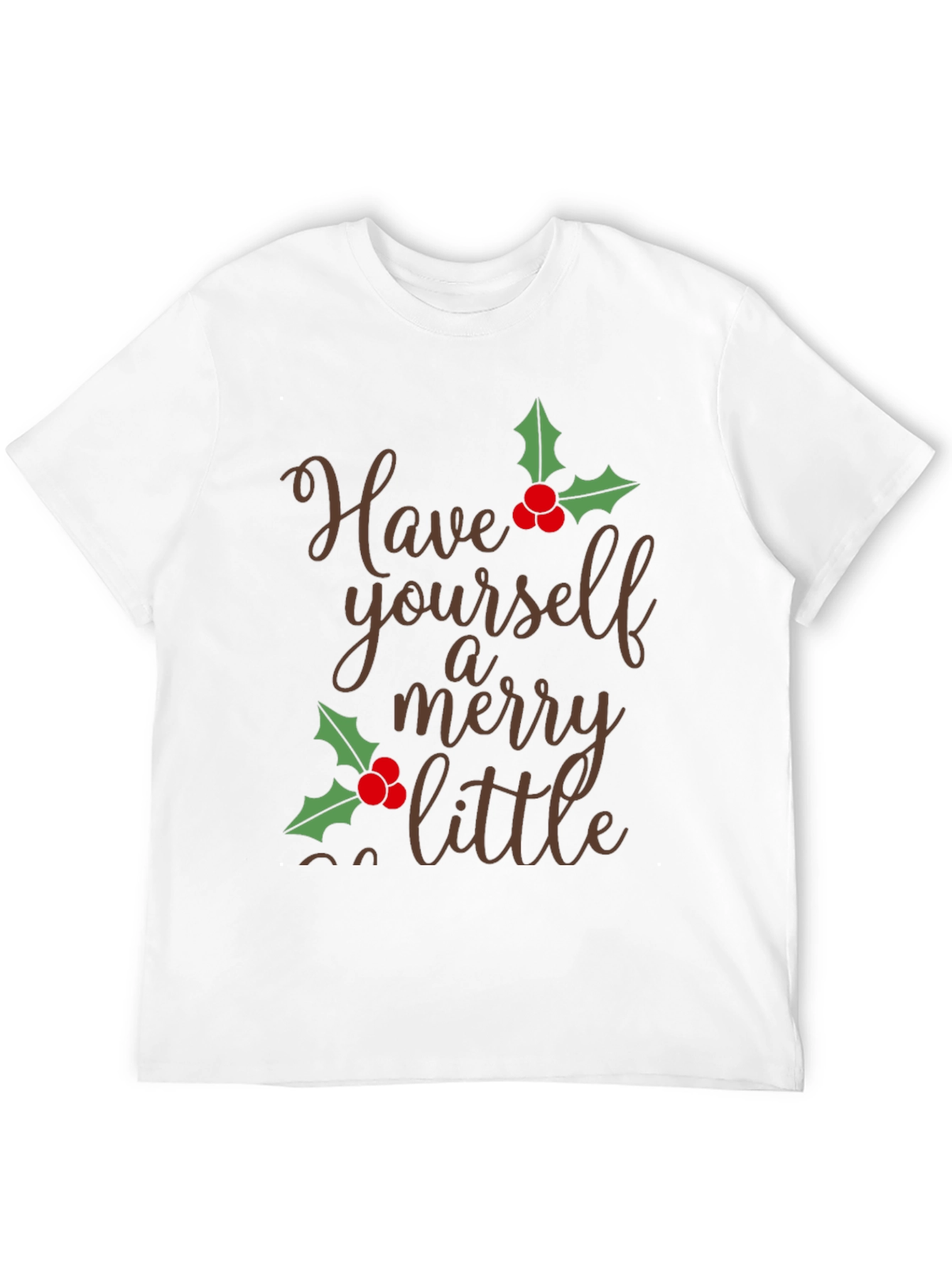 Festive Holiday T-Shirt: Merry Little Christmas