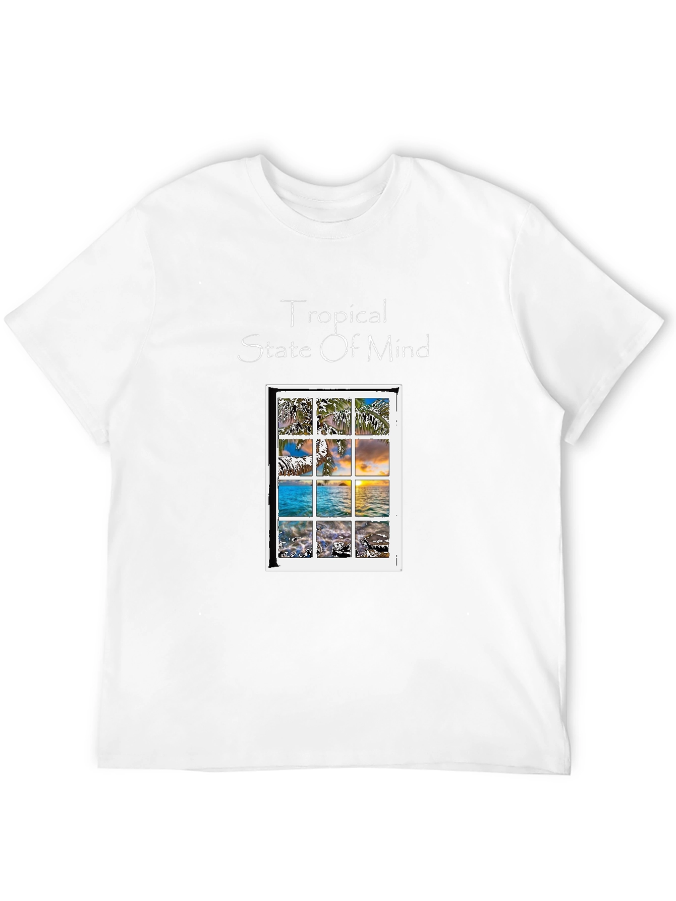 Tropical State of Mind Graphic T-Shirt