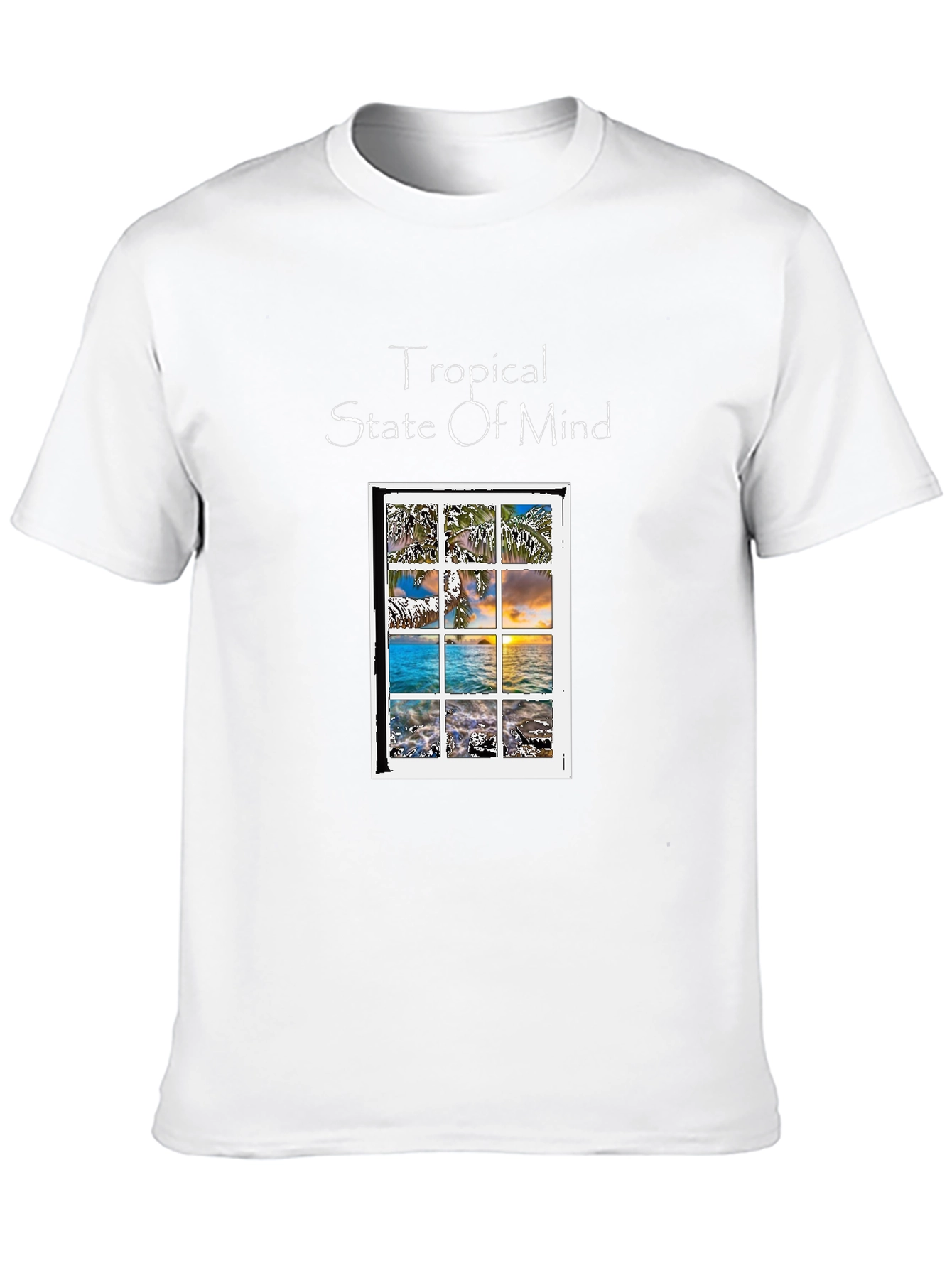 Tropical State of Mind Graphic T-Shirt
