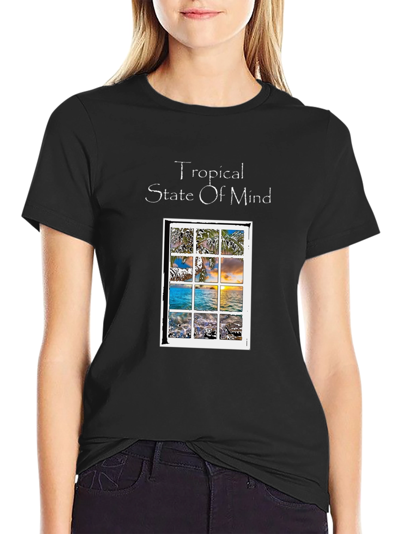 Tropical State of Mind Graphic T-Shirt