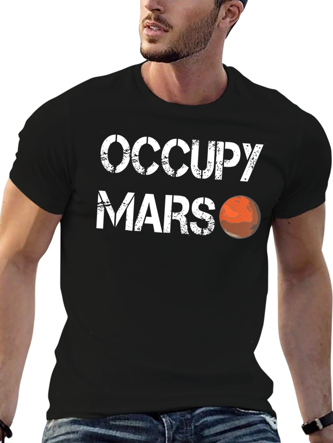 Occupy Mars Graphic T-Shirt