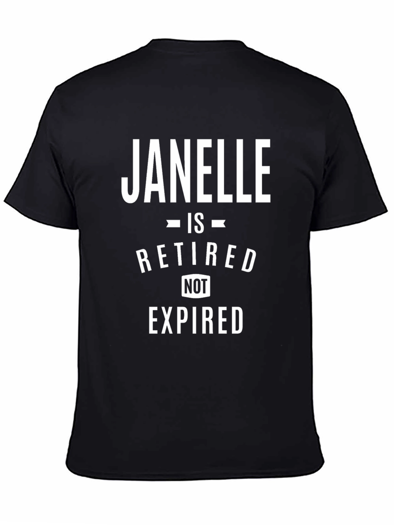 Janelle Retired Not Expired Graphic Tee