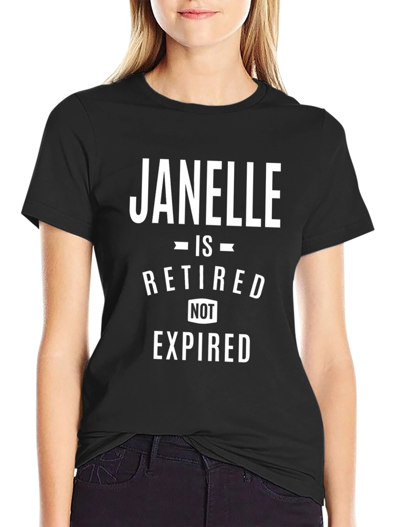 Janelle Retired Not Expired Graphic Tee
