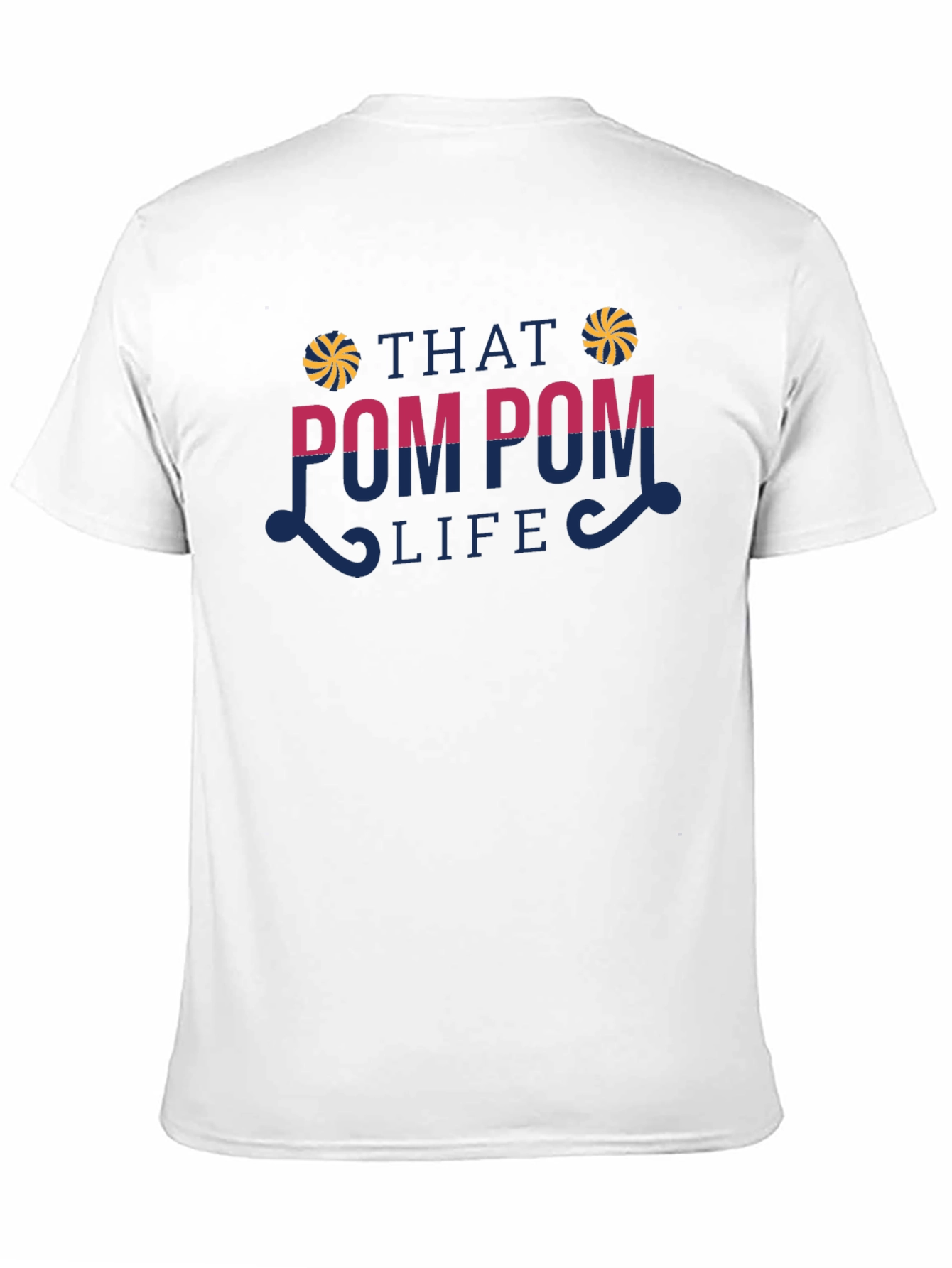 That Pom Pom Life T-Shirt Black