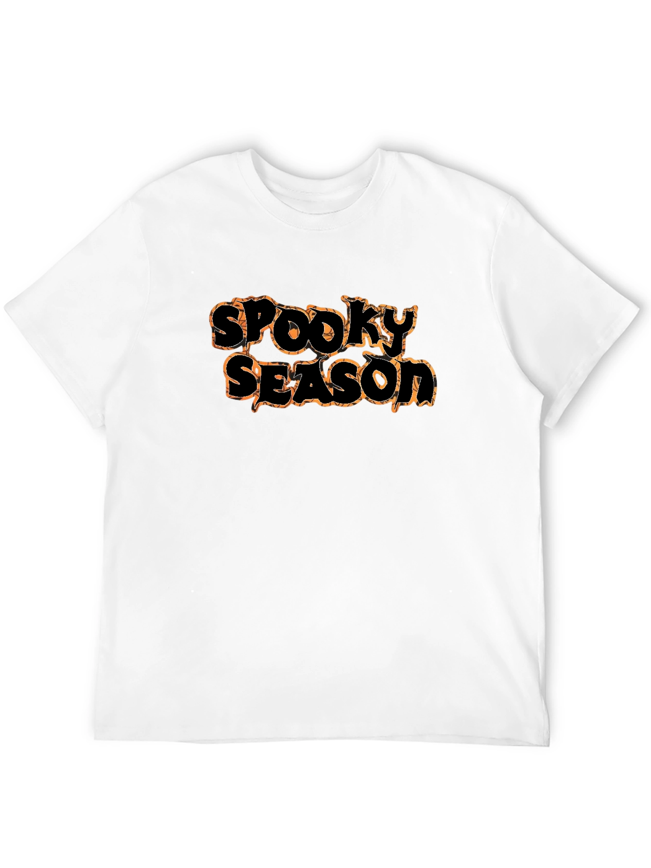Spooky Season Black Graphic Tee - Halloween Apparel