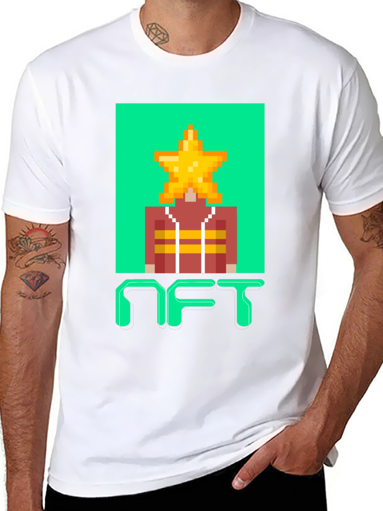 NFT Pixel Art T-Shirt
