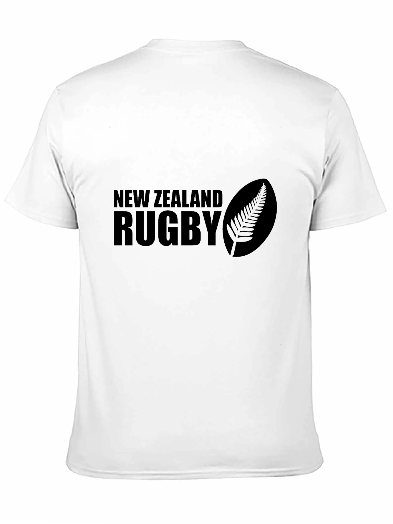 New Zealand Rugby Graphic Black T-Shirt